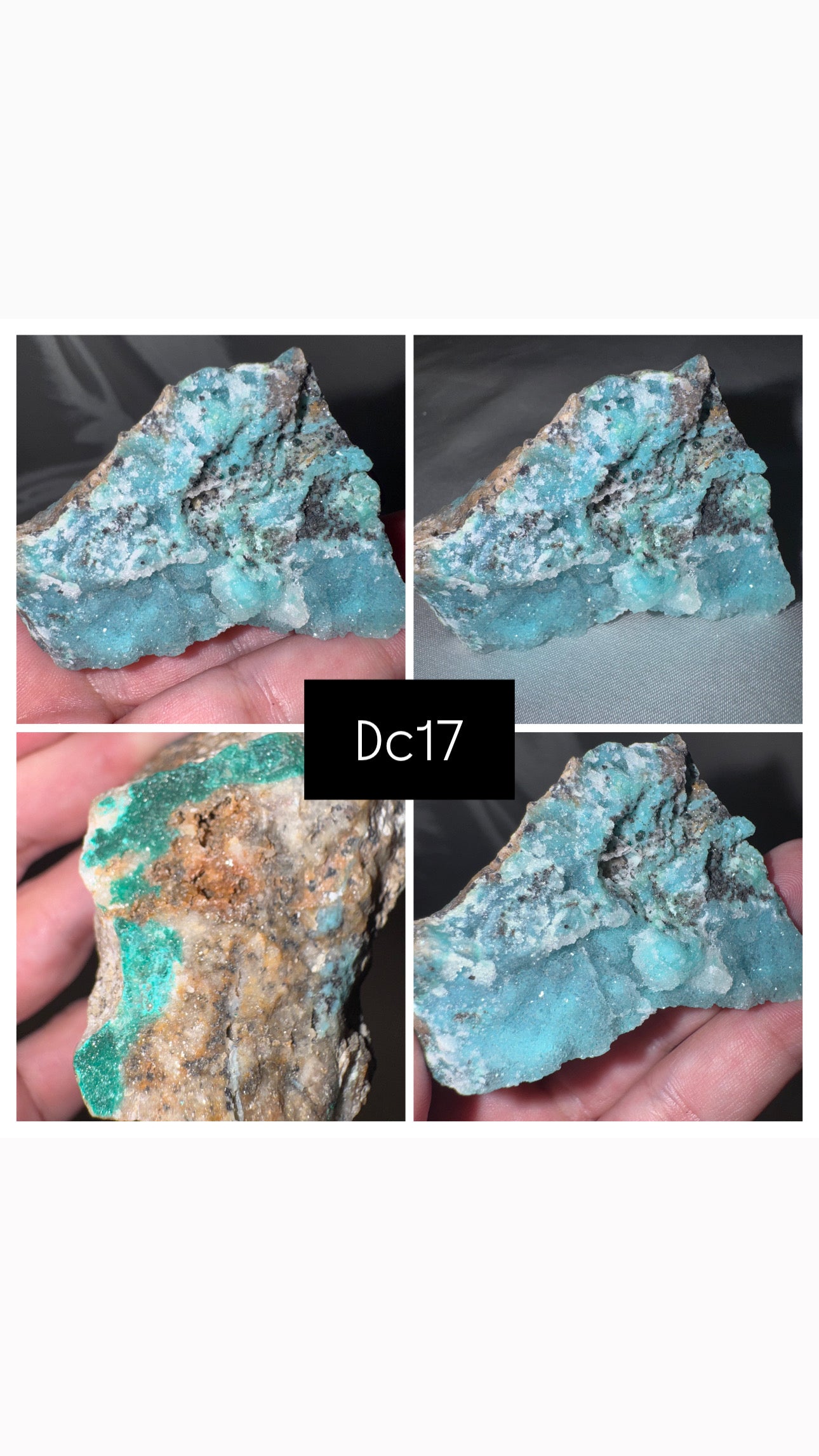 Blue Chrysocolla Specimen