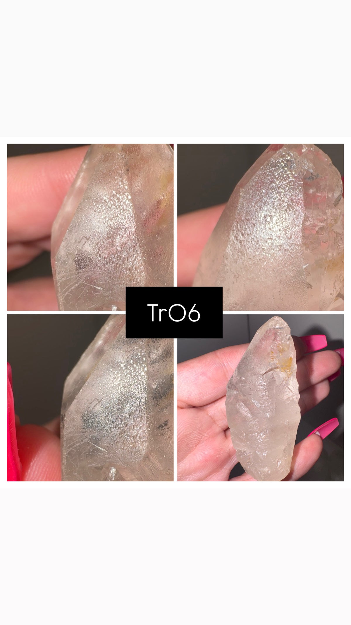 Trigonic Record Keeper Quartz Point RARE