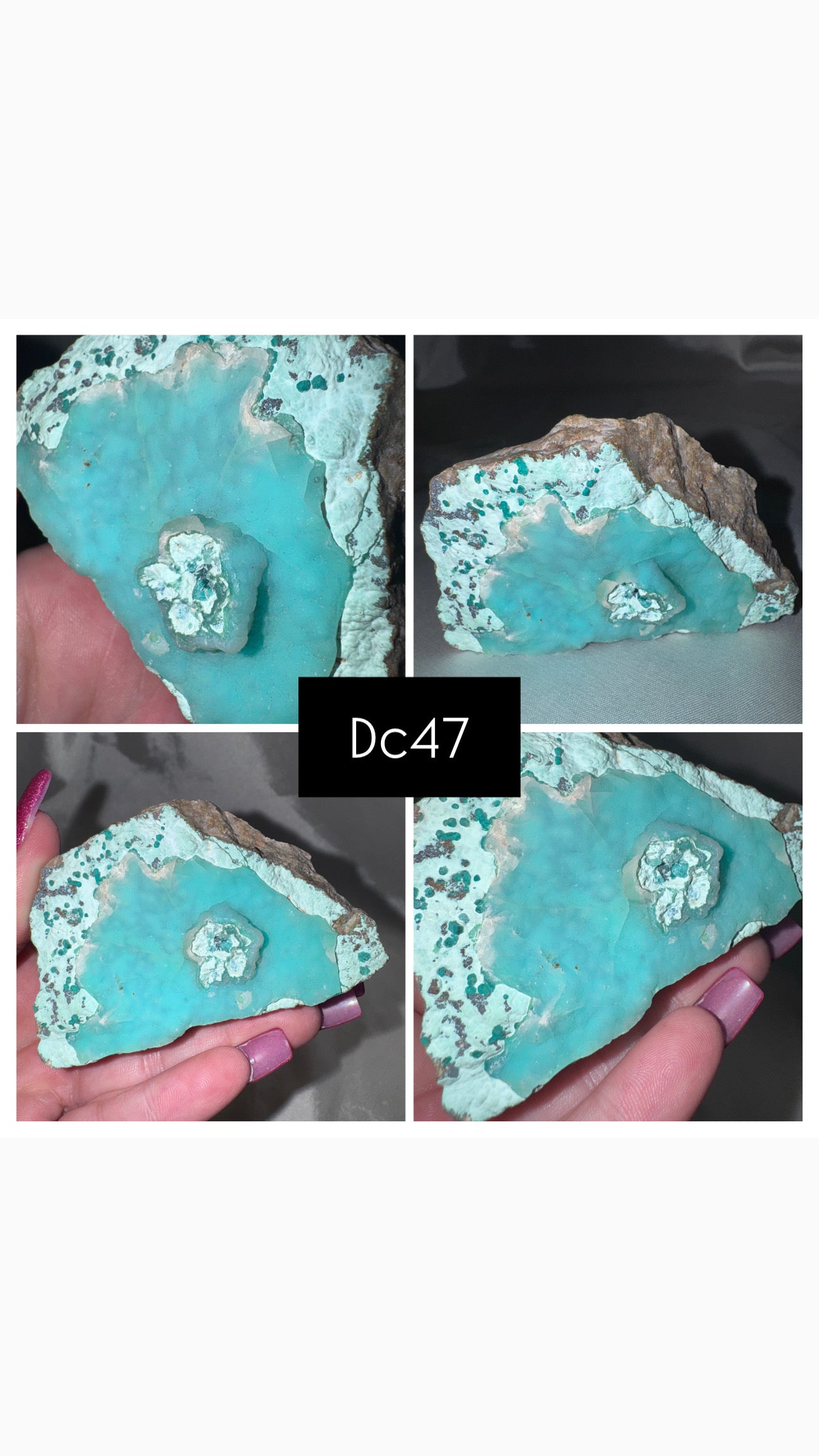 Blue Chrysocolla Specimen