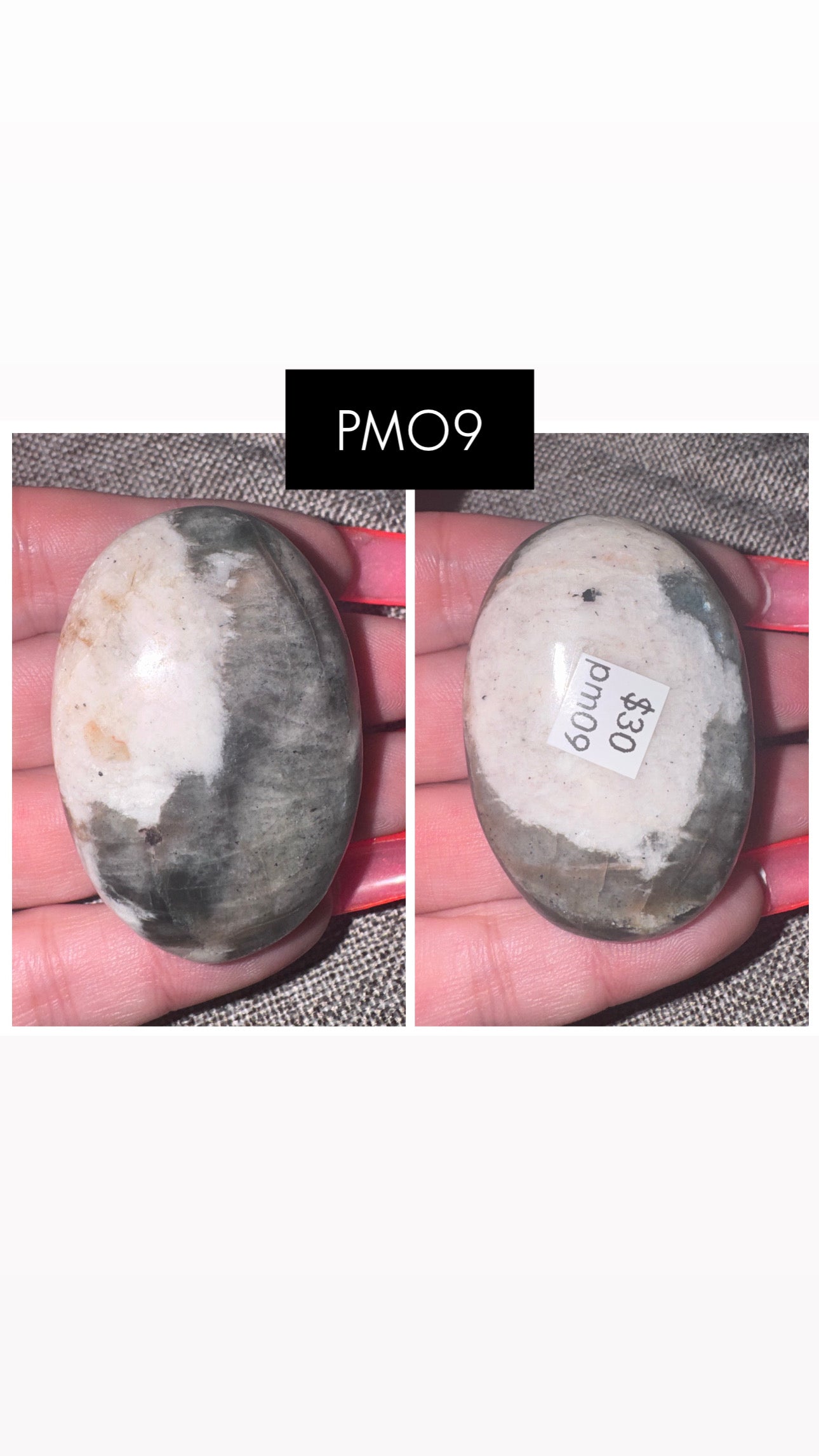 Polarity Moonstone Palmstone