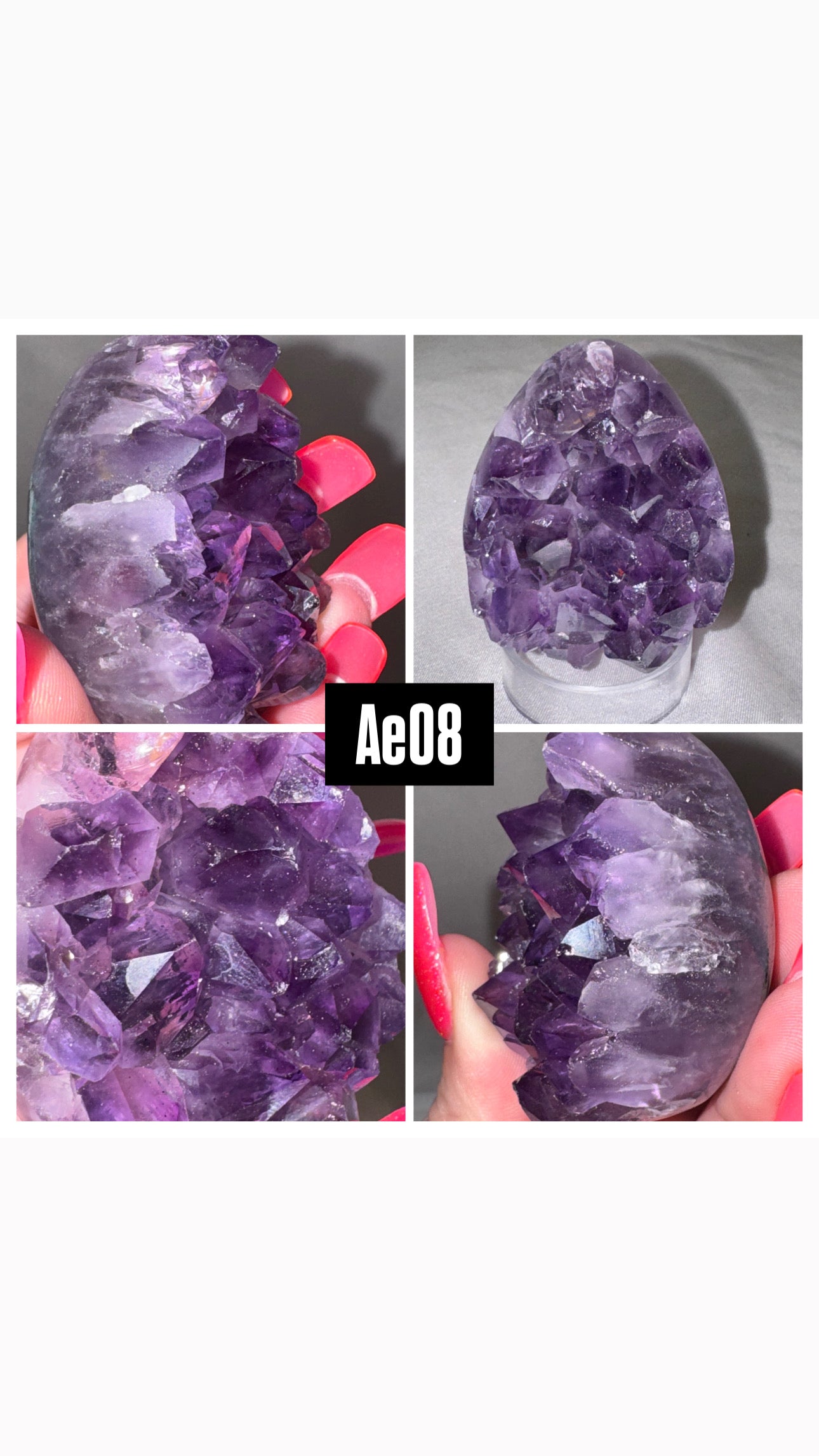 Uruguay Amethyst Egg
