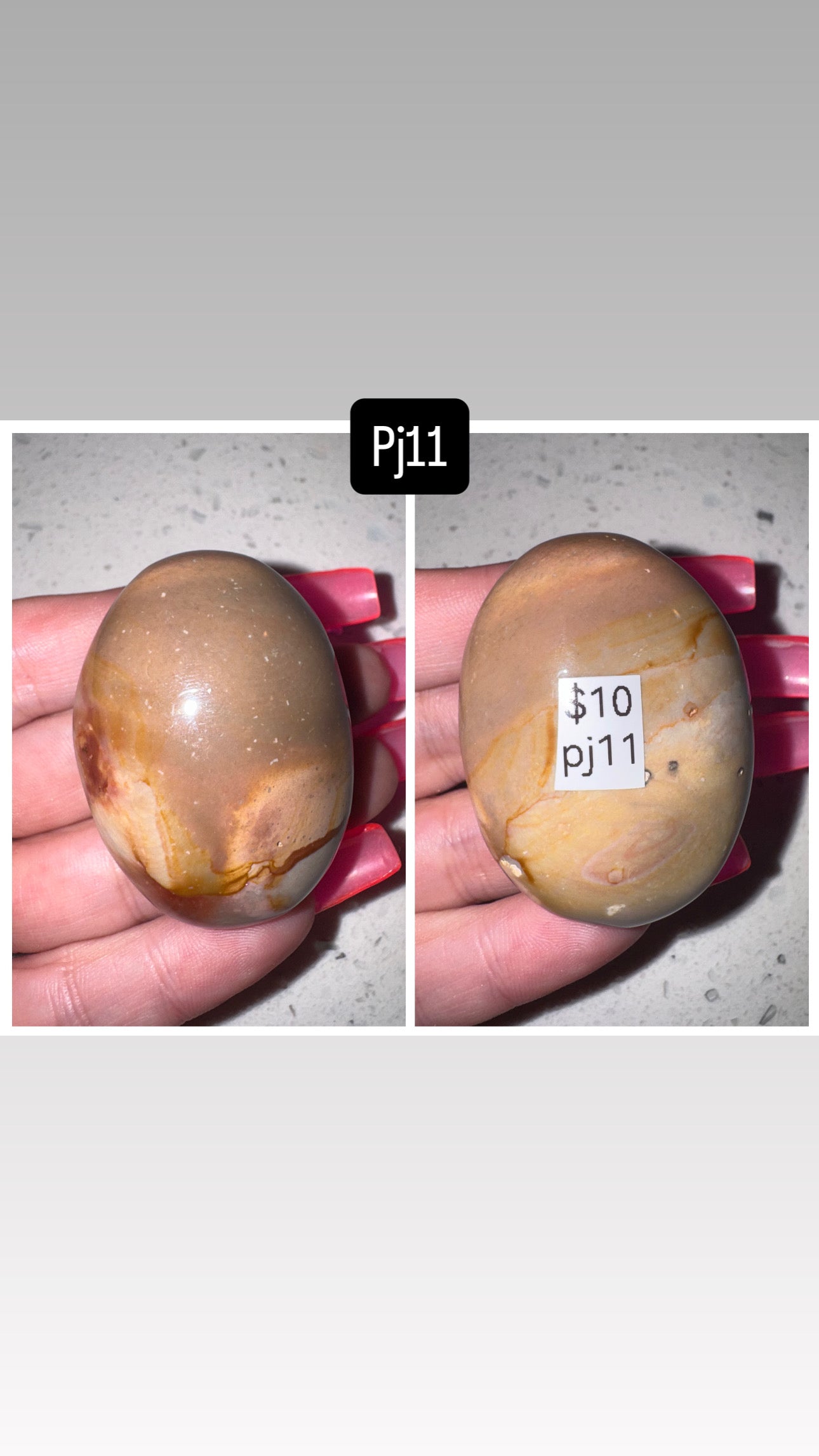 Polychrome Jasper Palmstone