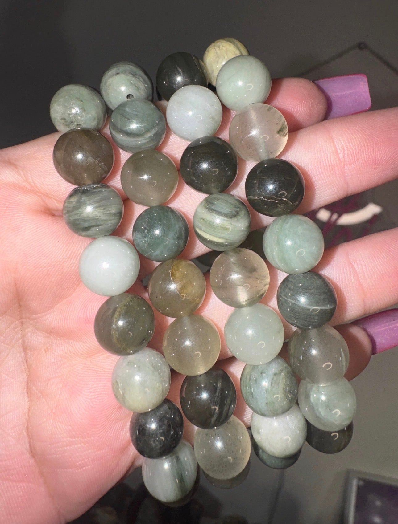 Green Quartz AAA Bracelet (10mm)