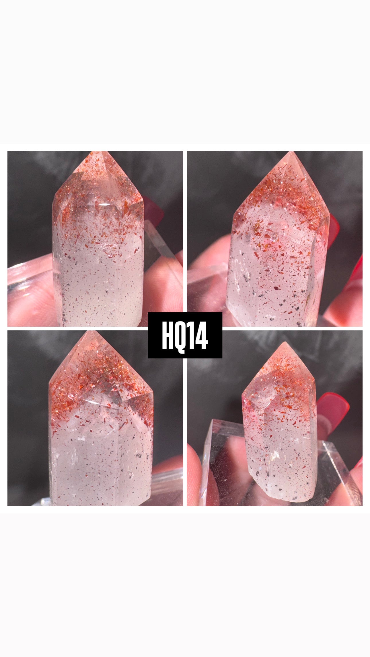 Harlequin Quartz AAA Point