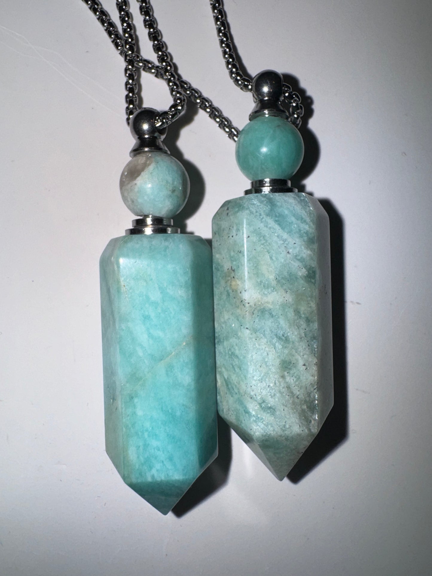 Amazonite Bottle Necklace