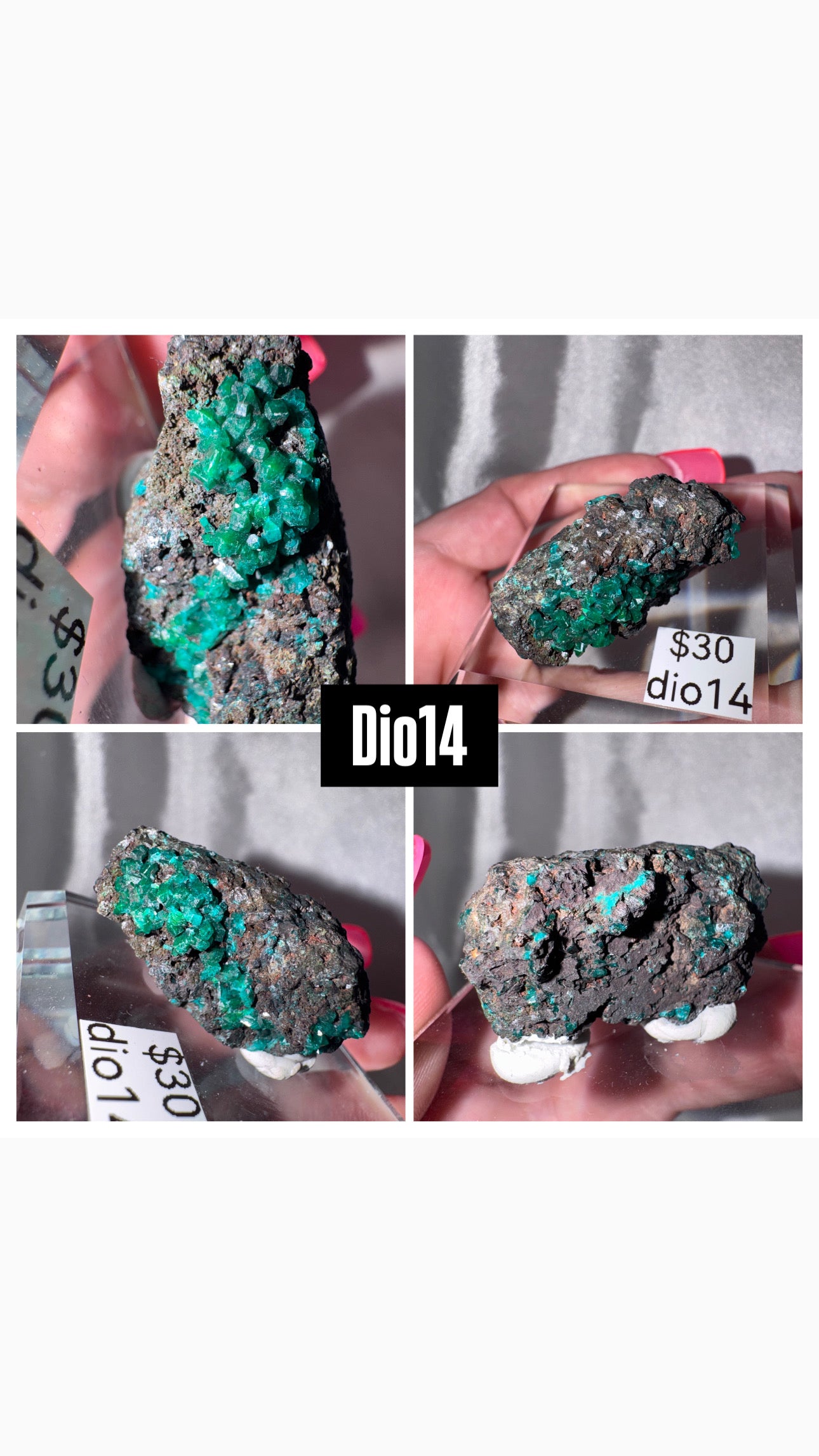Dioptase Specimen