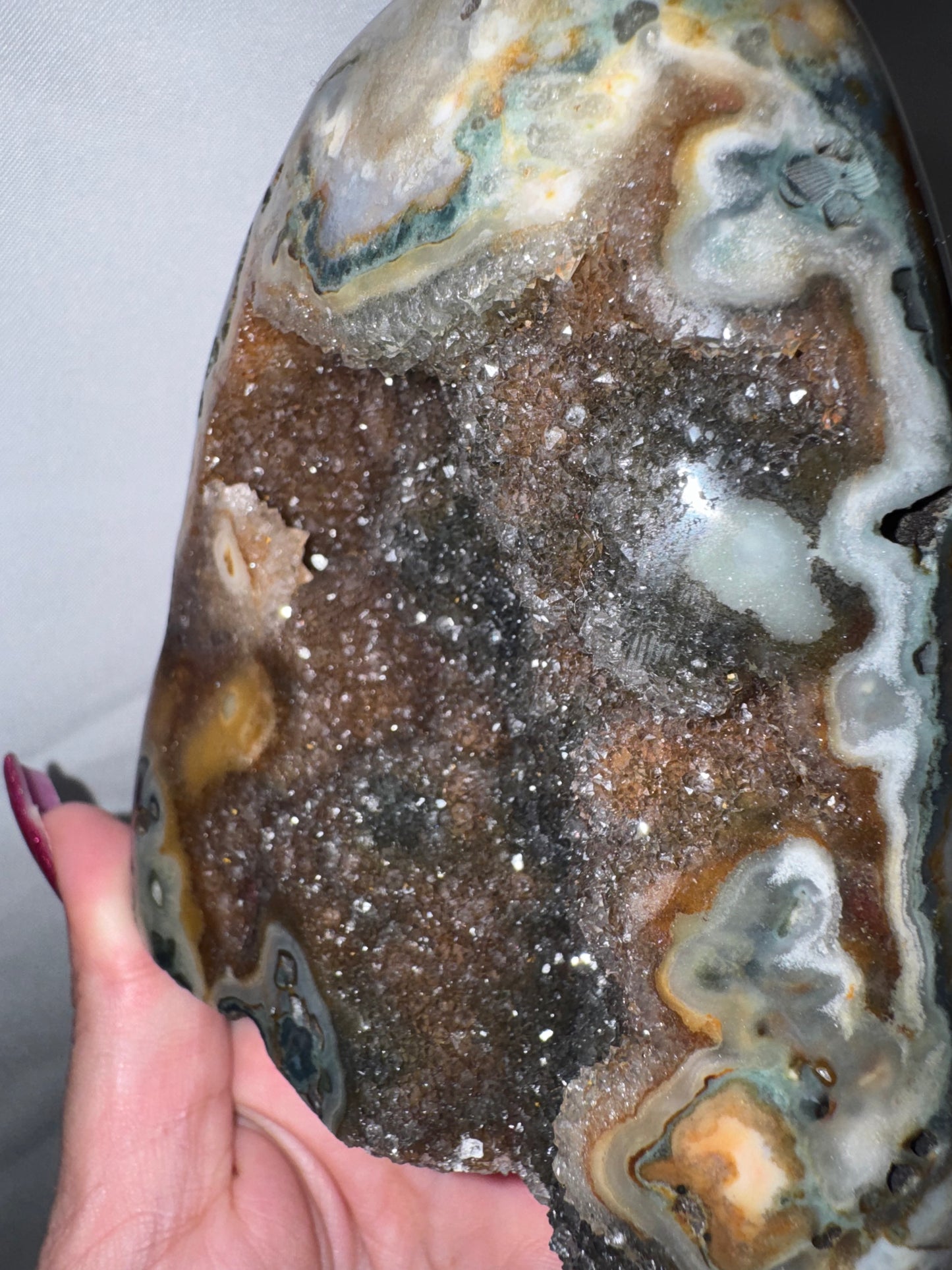 Uruguay Galaxy Amethyst XL Freeform