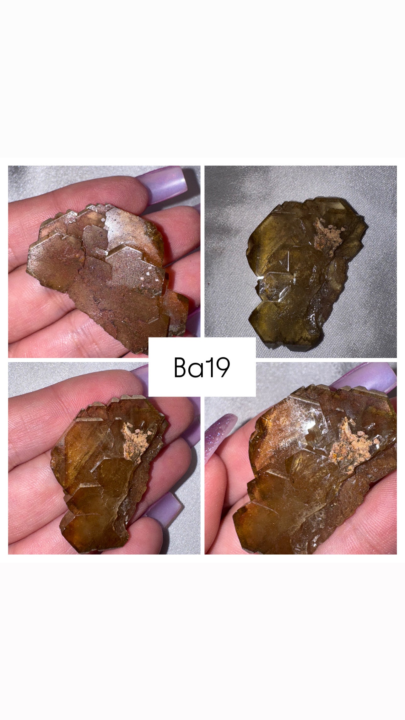 Golden Barite Specimen