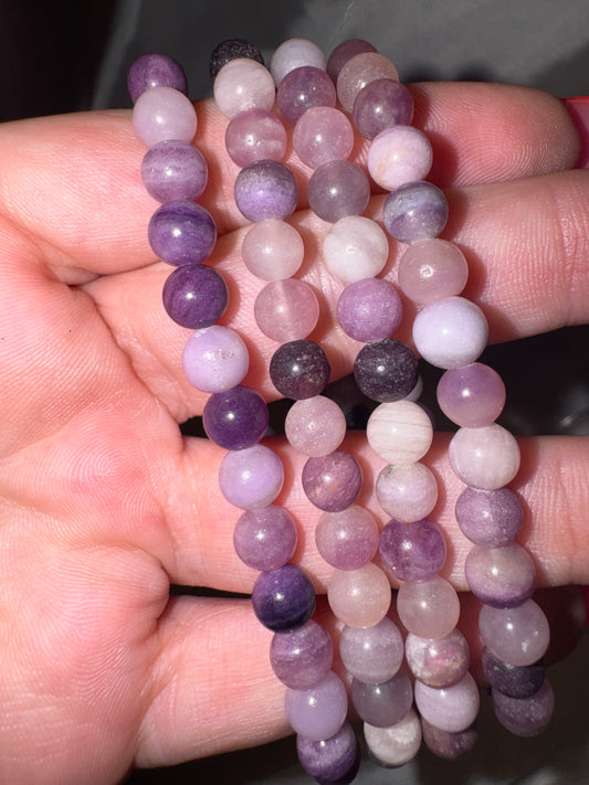 Silky Fluorite AA 6mm Bracelet