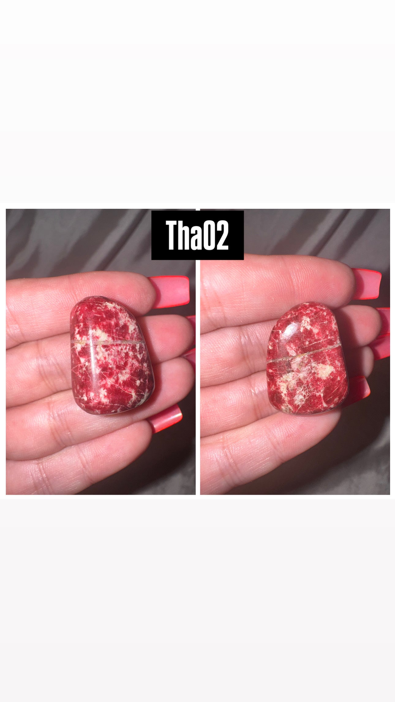Thulite Polished Piece