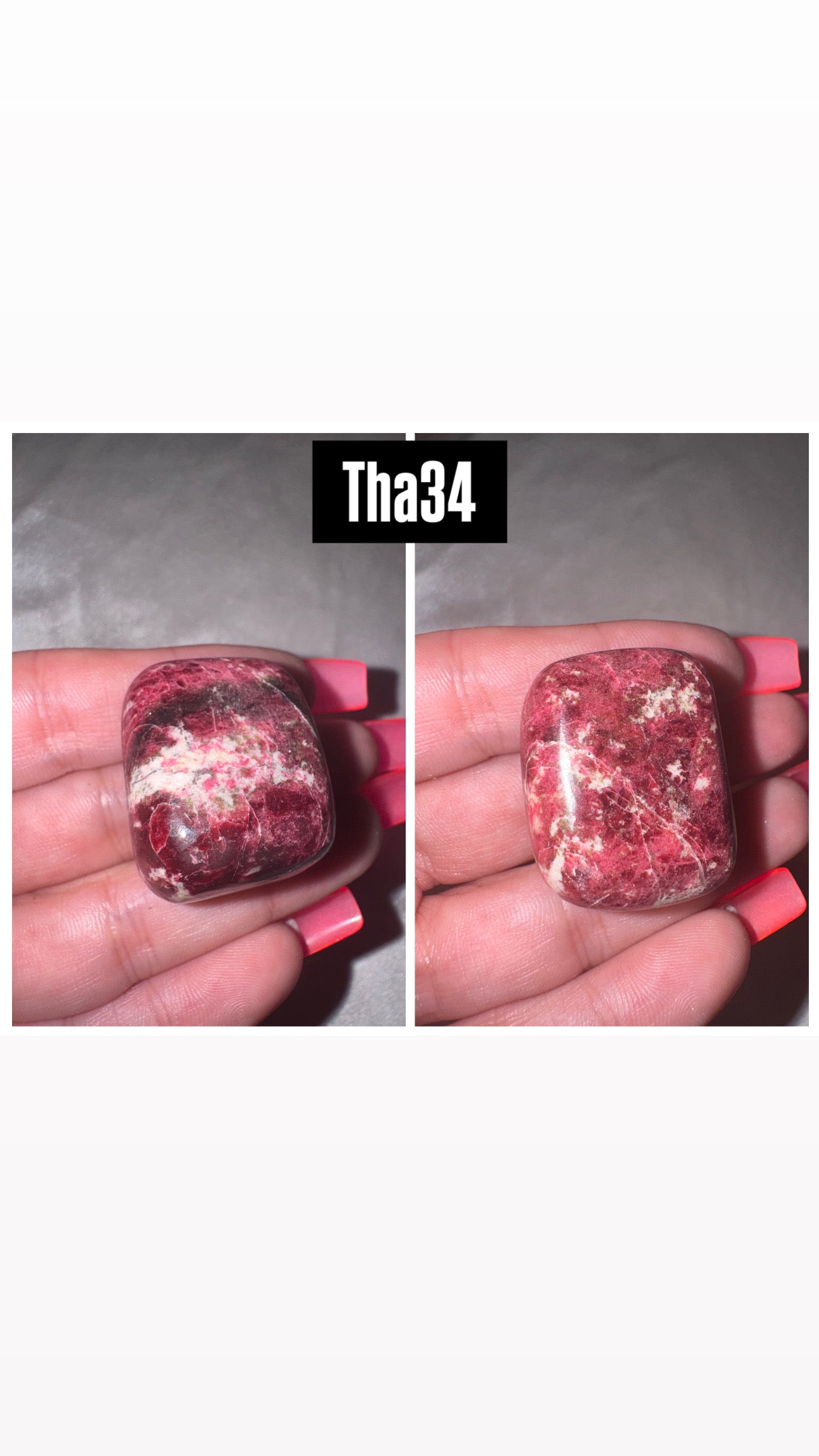 Thulite Polished Piece