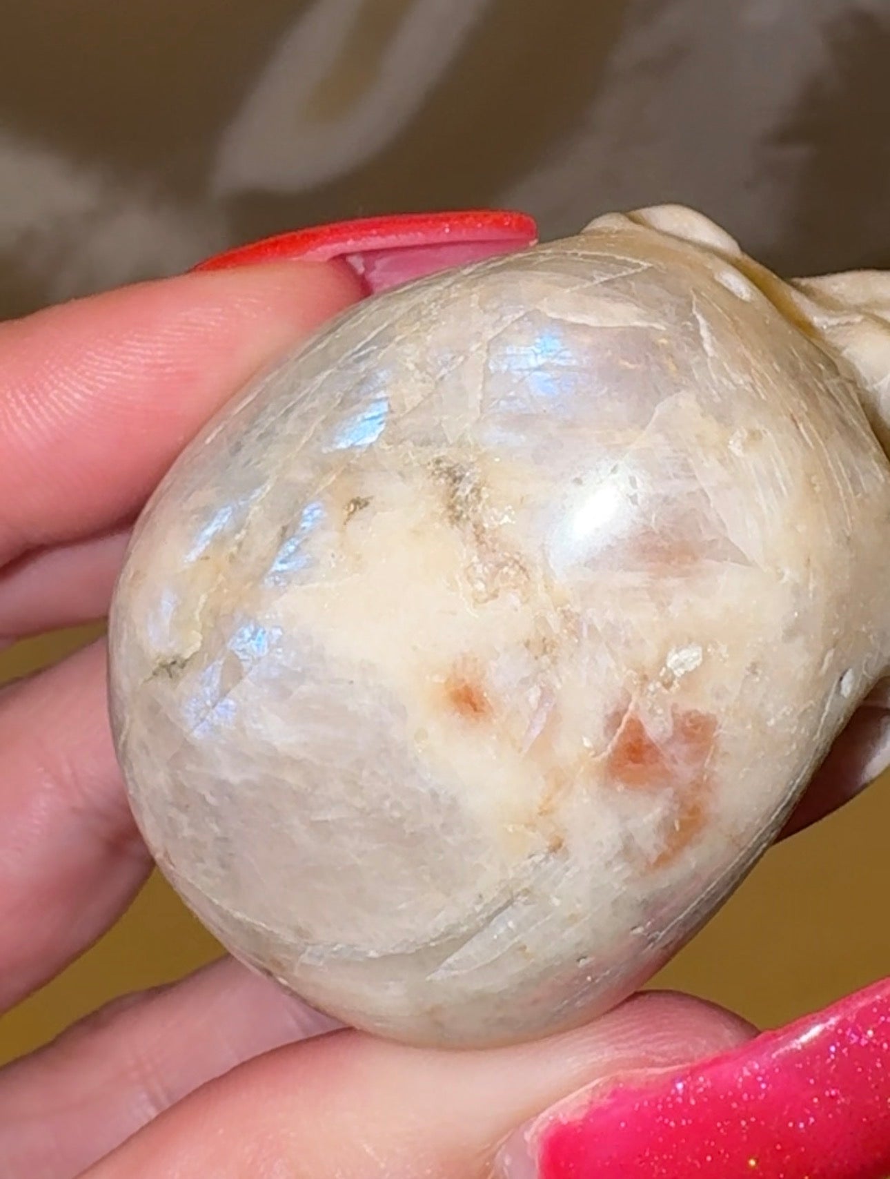 Sunstone Moonstone Skull (Last one!)