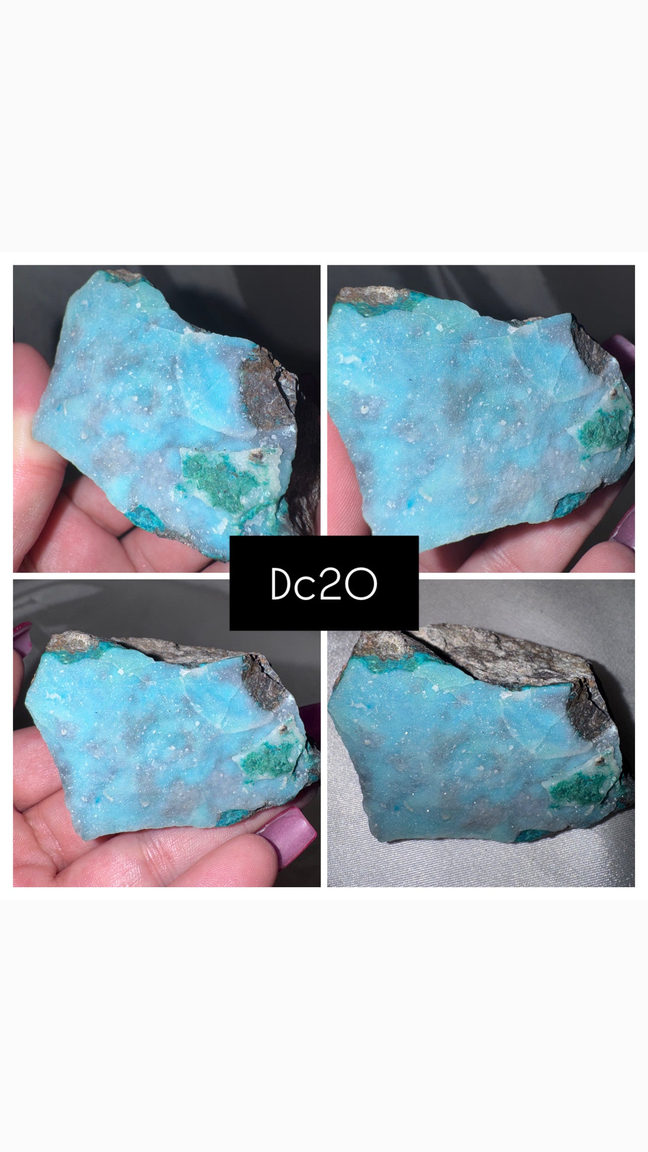 Blue Chrysocolla Specimen