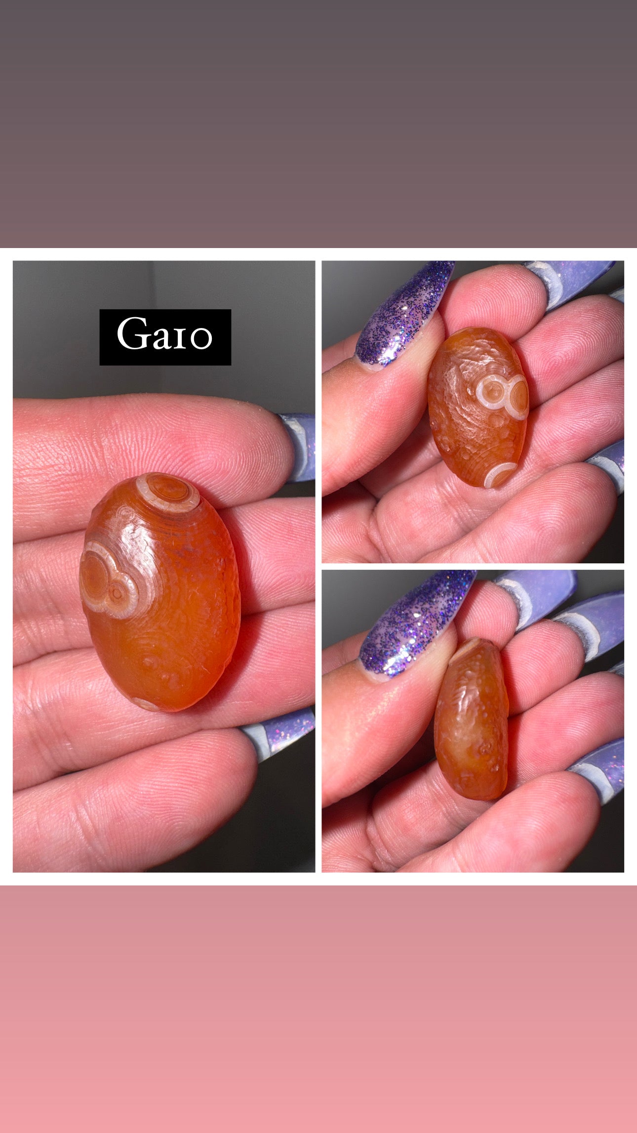 Gobi Eye Desert Agate