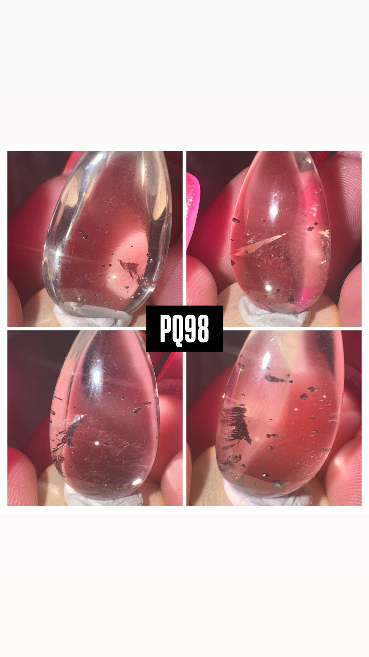 Pyrite include Quartz Rare