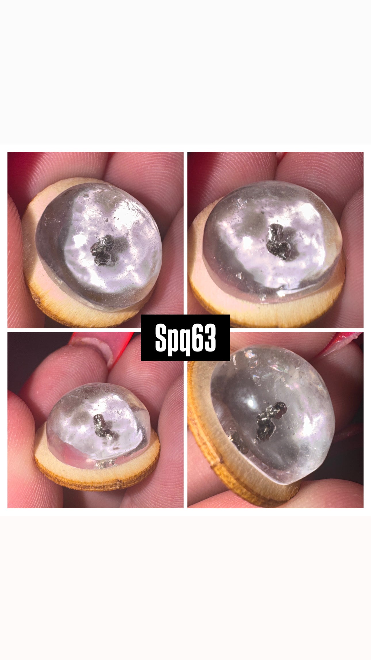 Pyrite Included Quartz-Super Rare