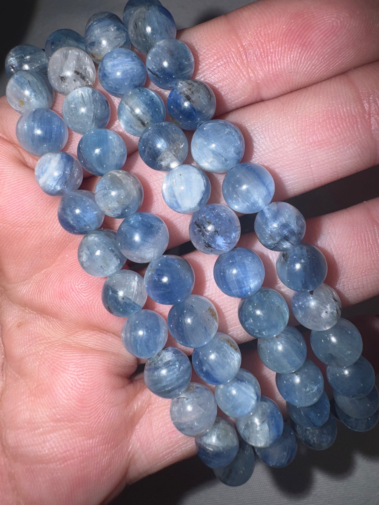 Blue Kyanite AAA Bracelet (8mm)