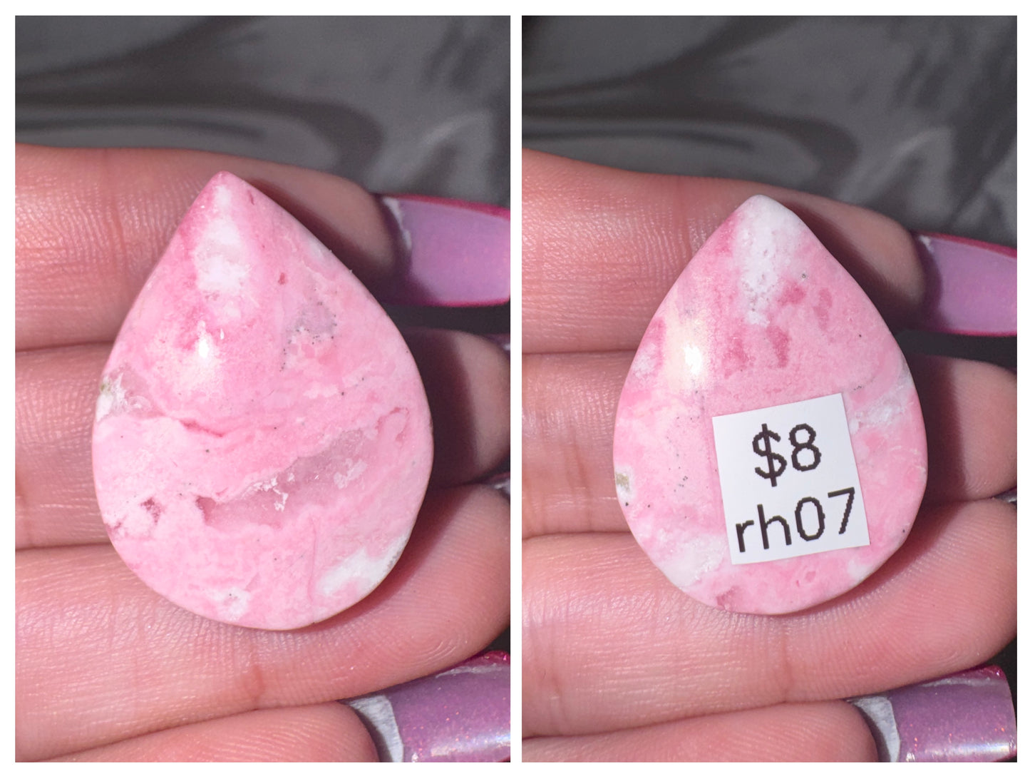 Peruvian Rhodonite Teardrop