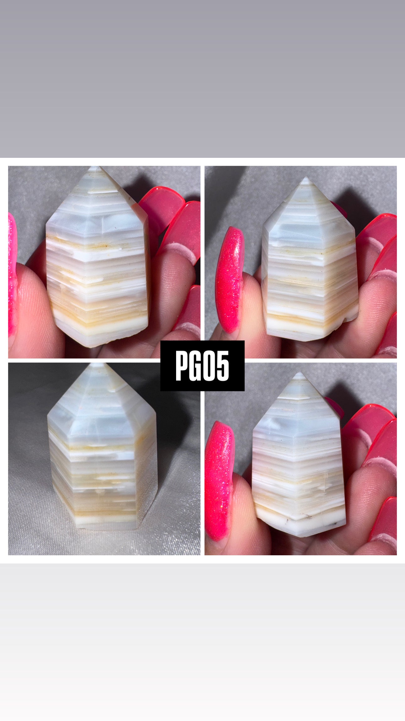 Banded Agate Small Tower