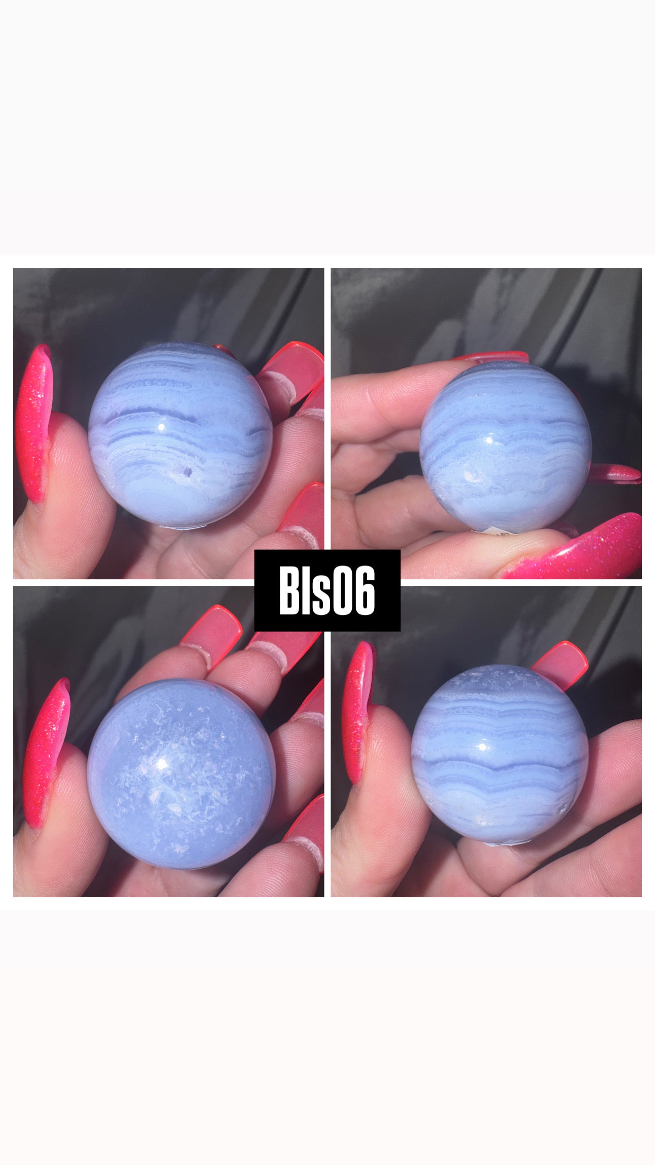 Blue Lace Agate Sphere