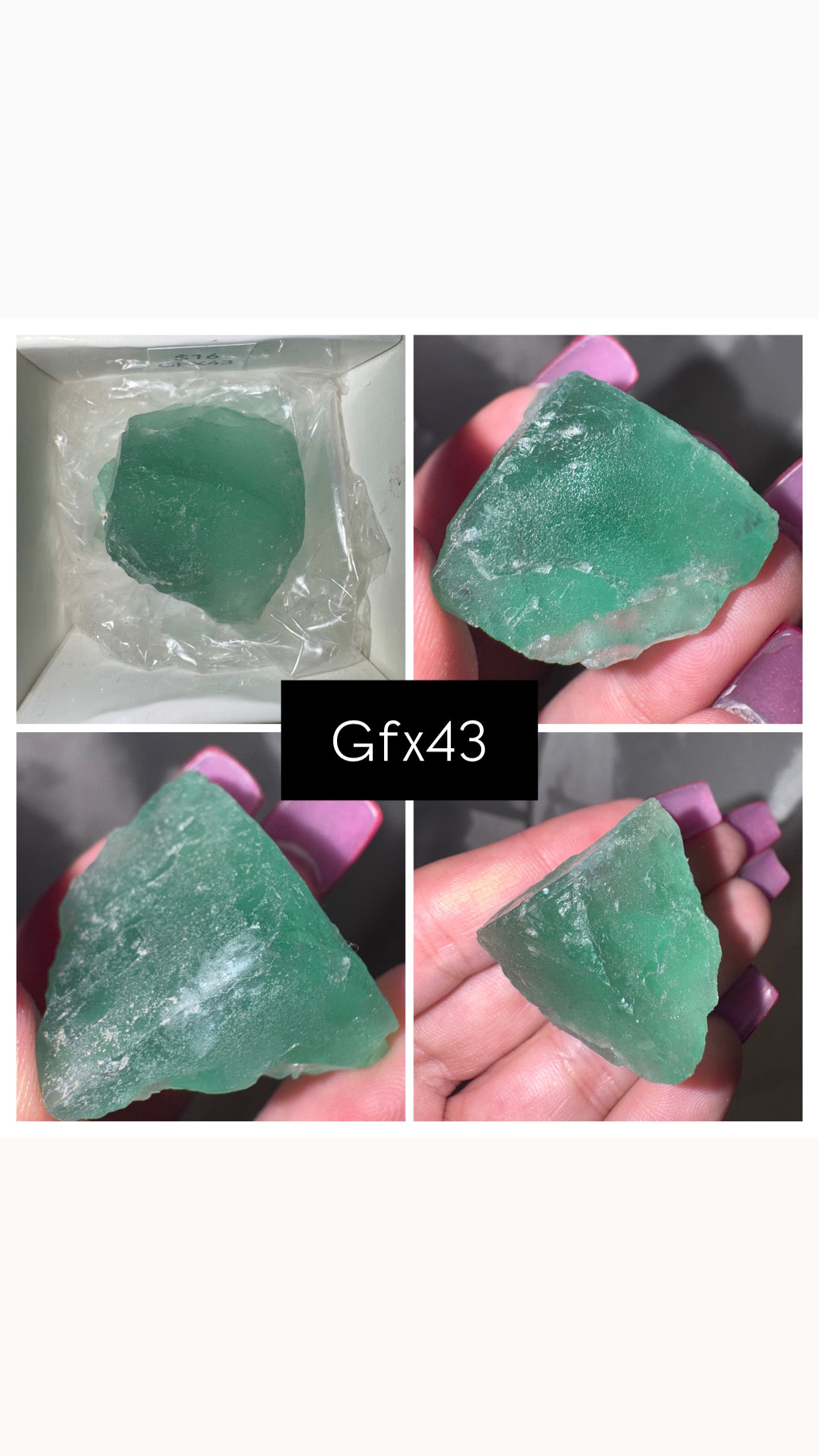 Green Cubic Fluorite Specimen