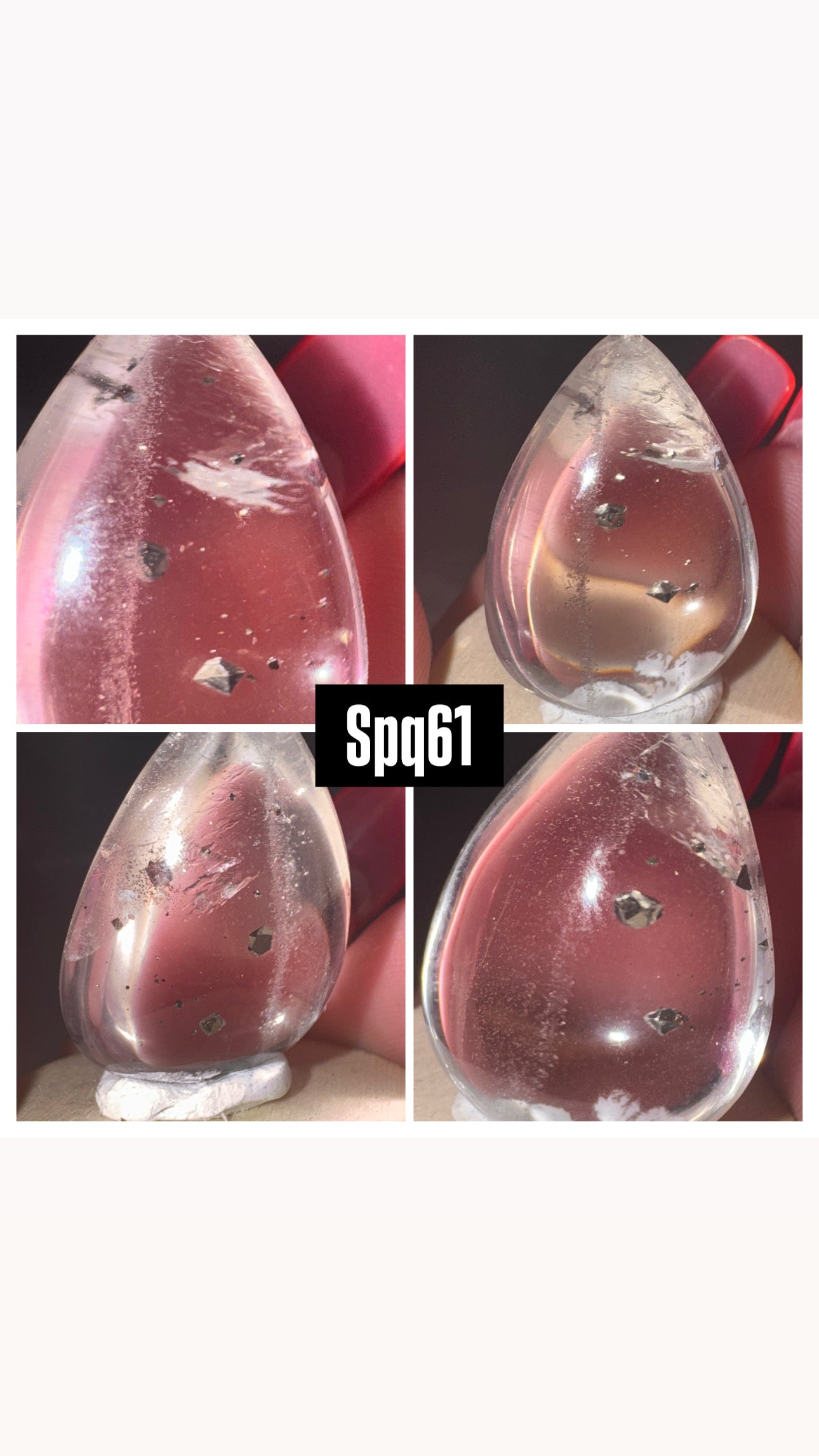 Pyrite Included Quartz-Super Rare