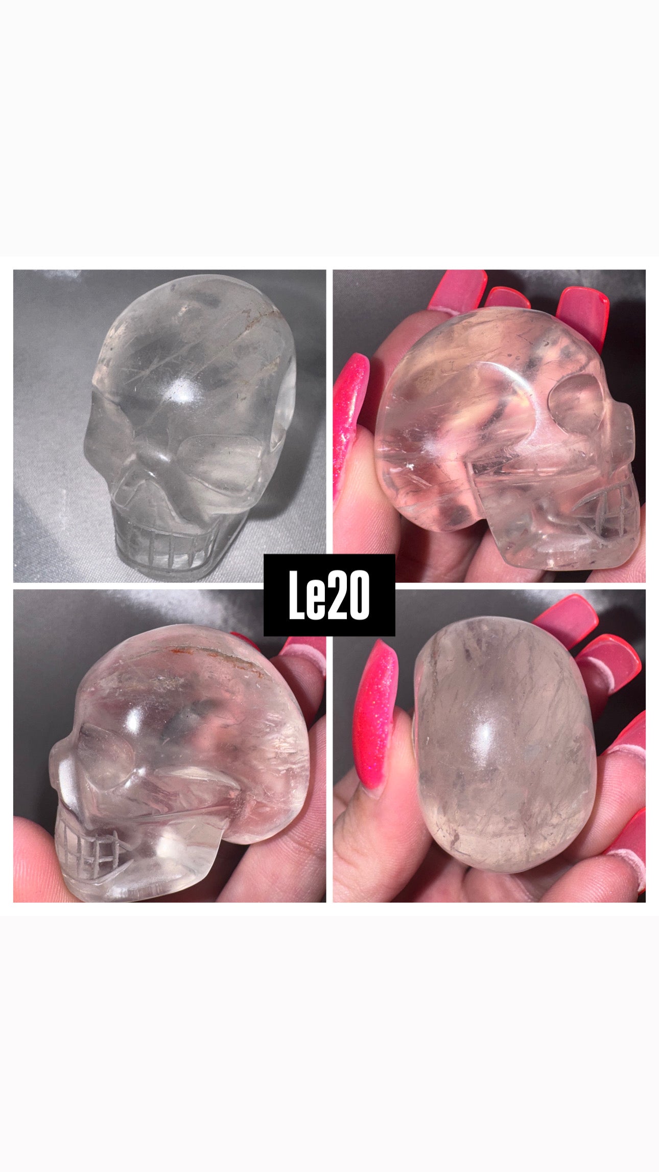 Lemurian Master Carved Skull