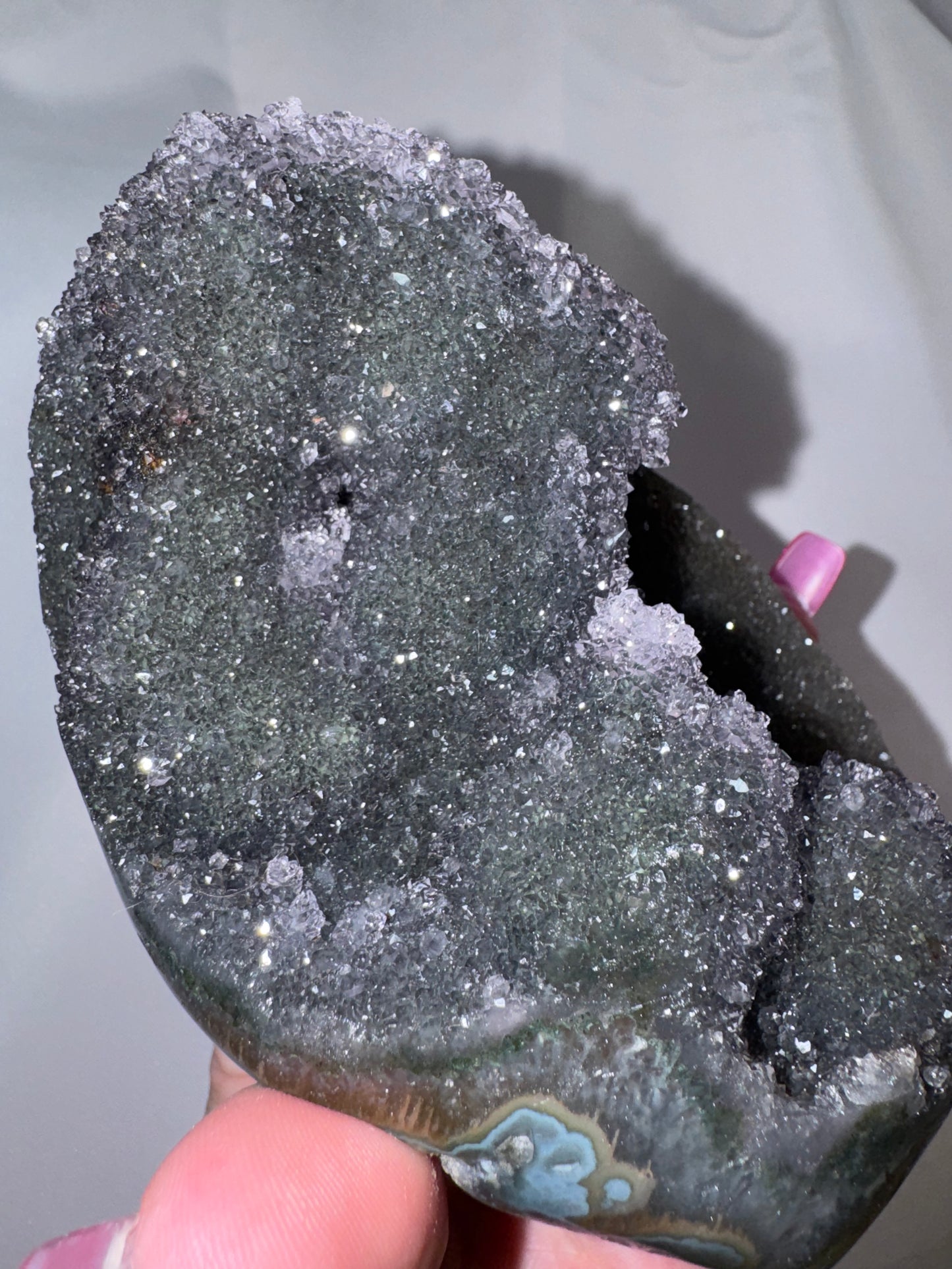 Uruguay Galaxy Amethyst XL Freeform