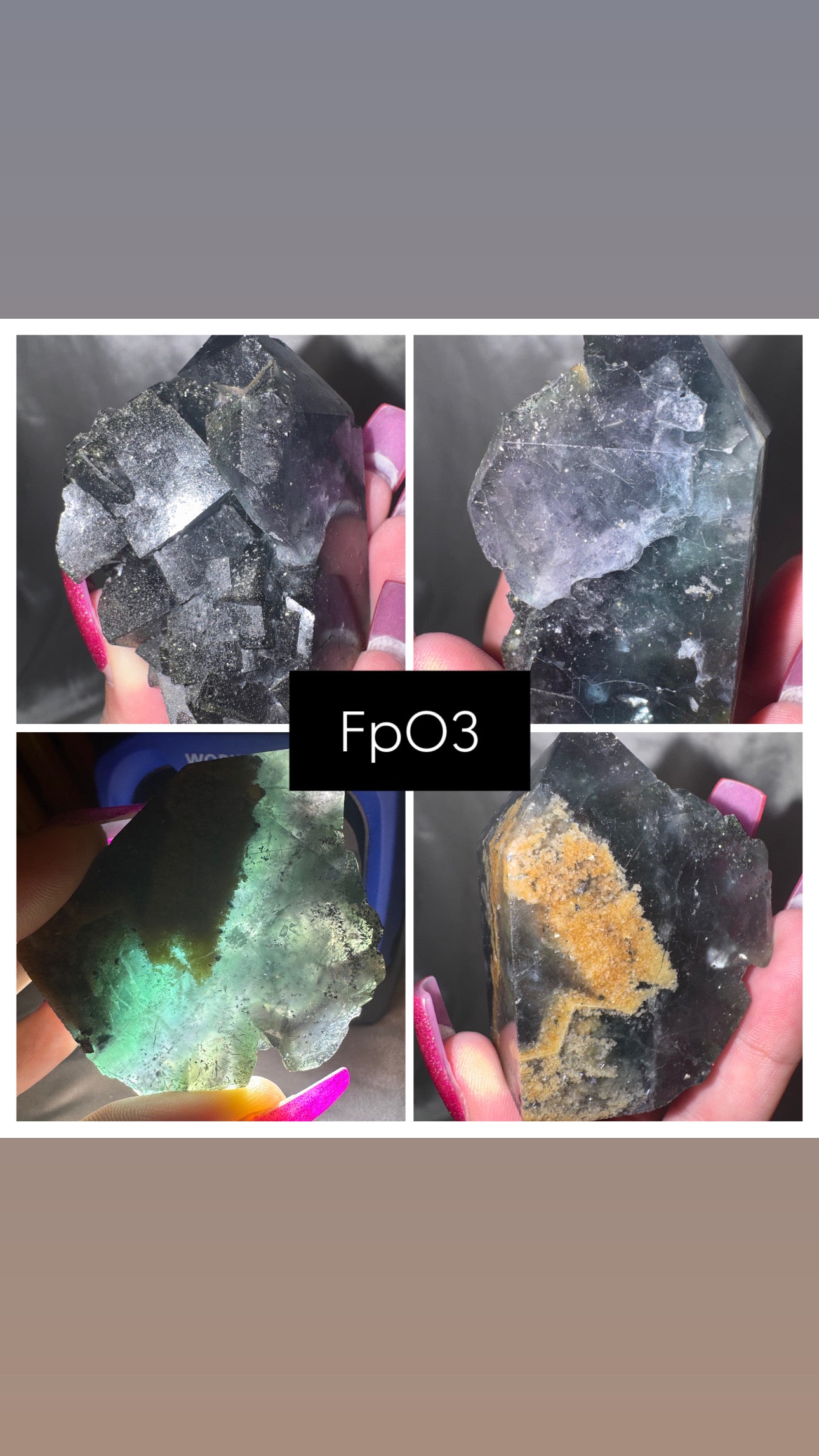 Pyrite Fluorite Tower