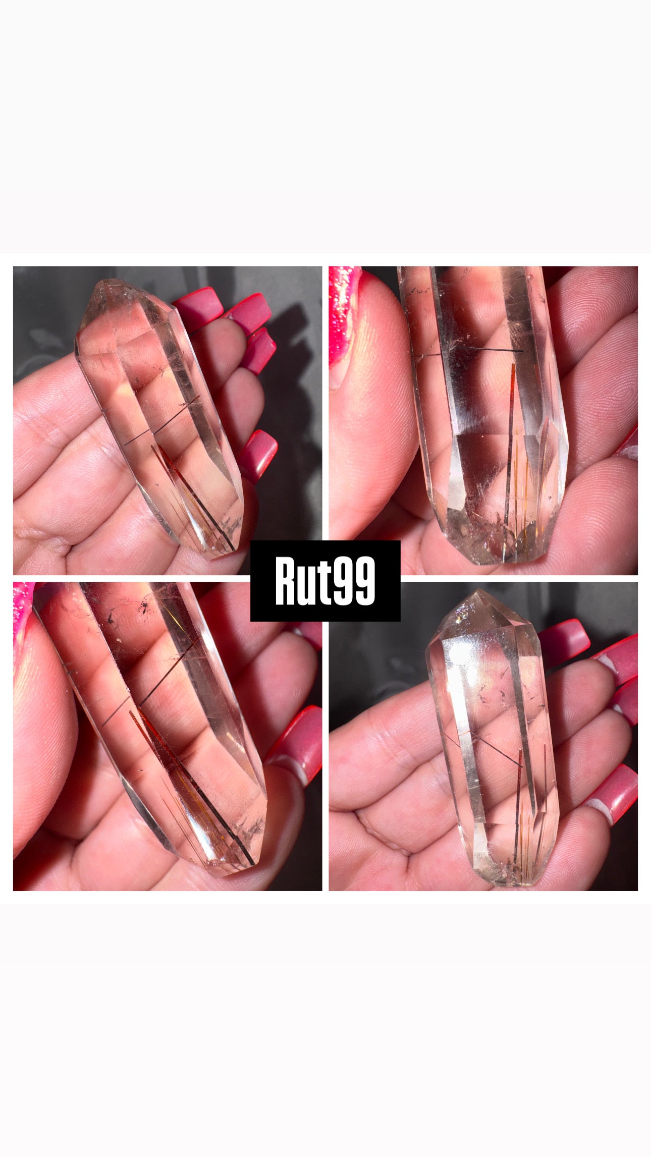Rutile Quartz Freeform