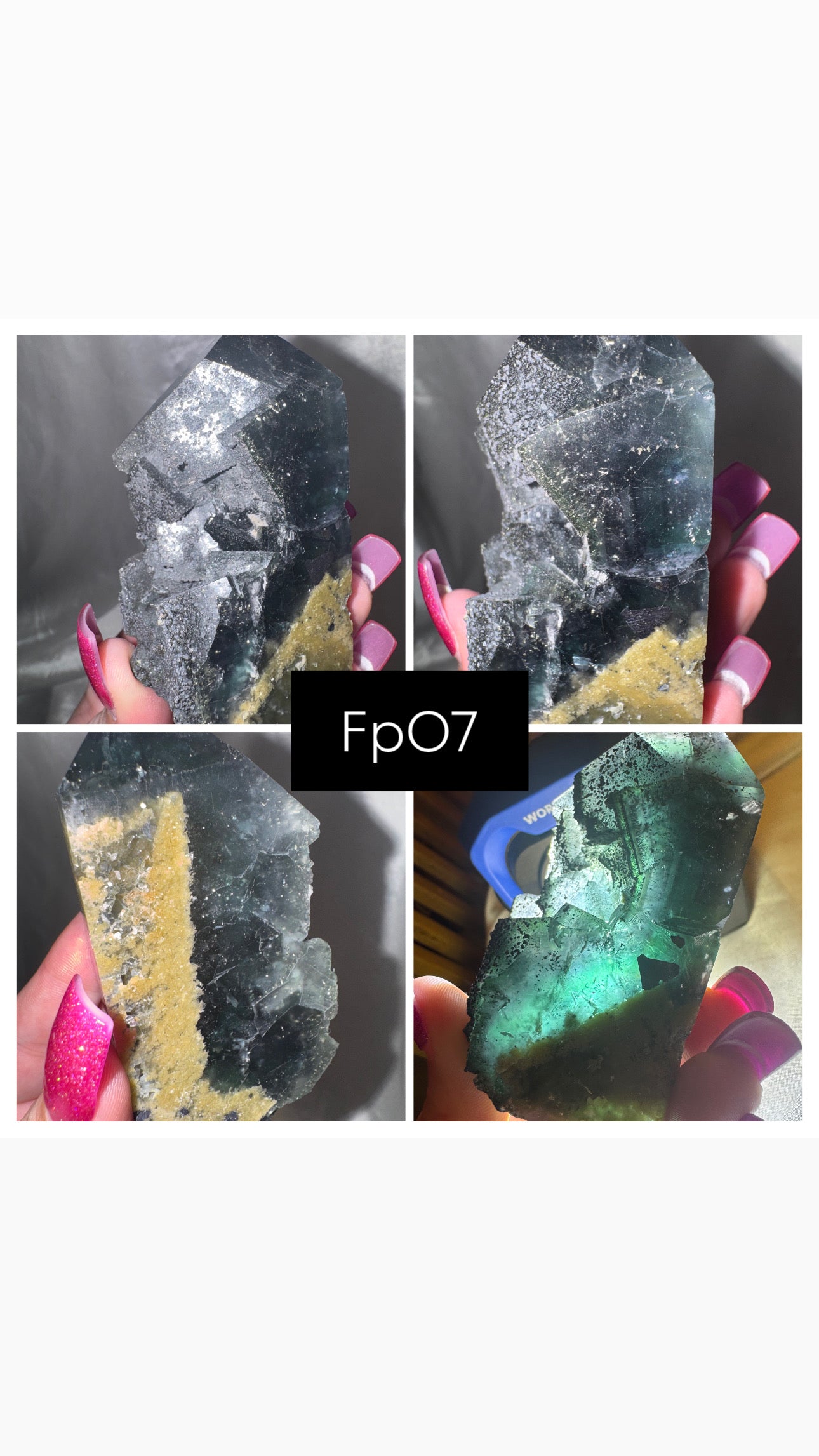 Pyrite Fluorite Tower