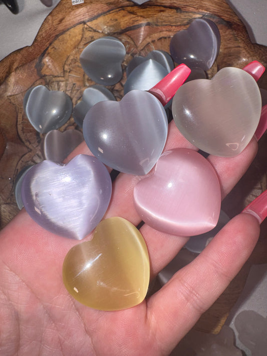 Cats Eye Hearts