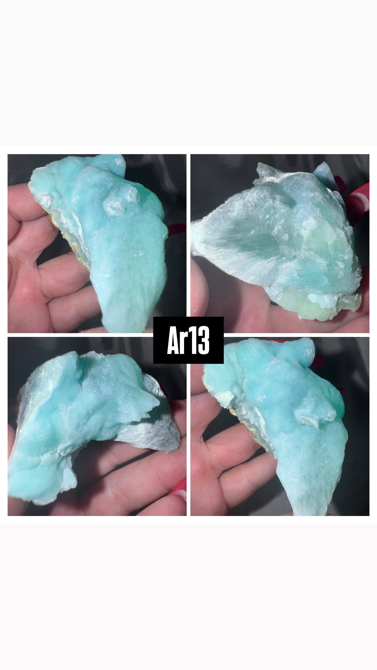 Blue Aragonite AAA Specimen