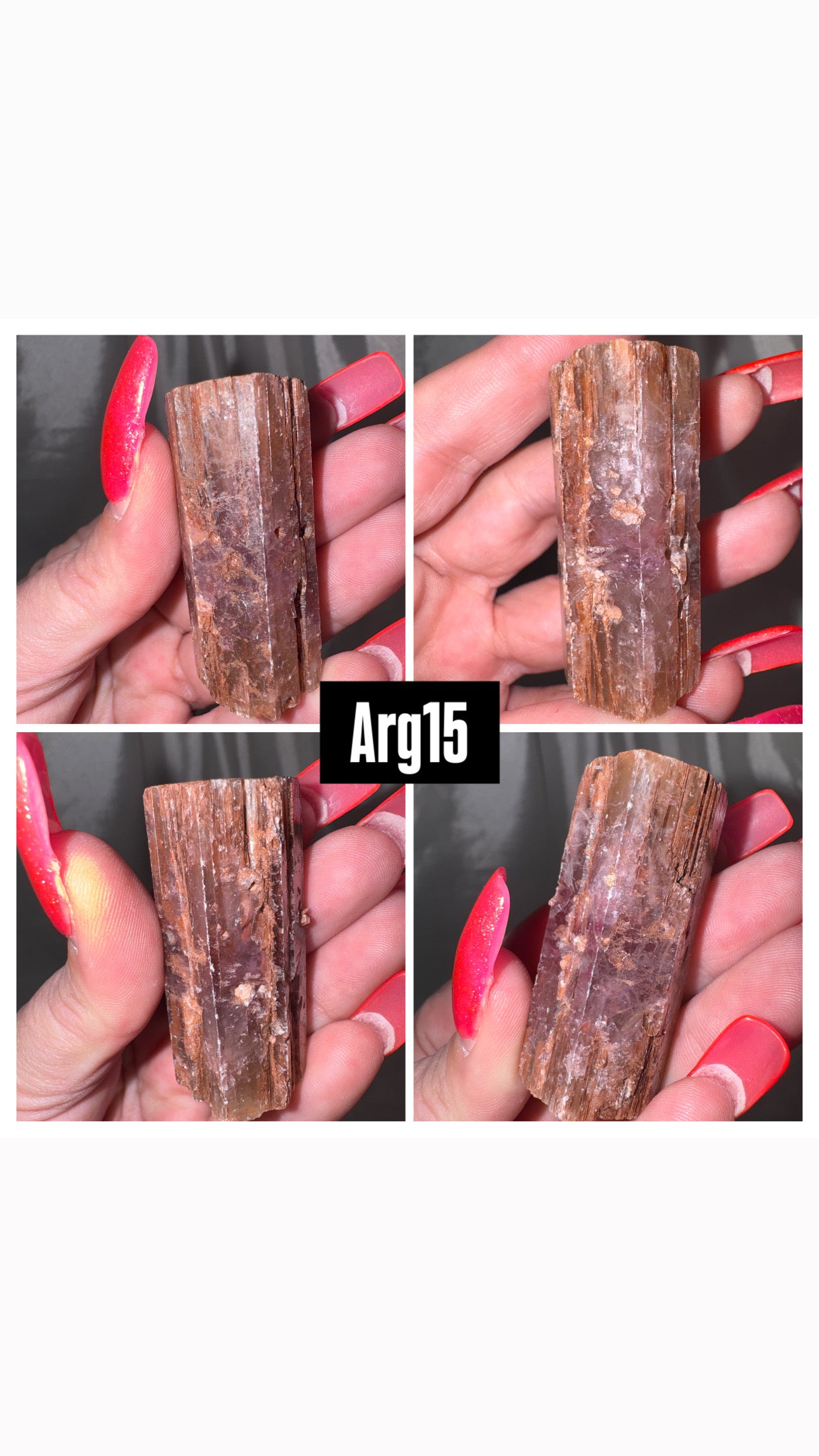 Purple Aragonite Rod