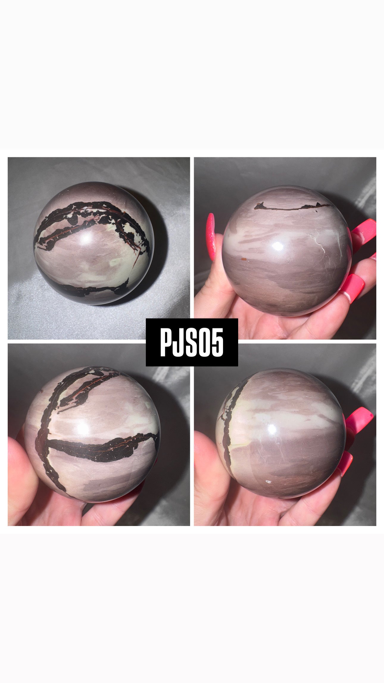 Sunburnt Picture Jasper Large Sphere