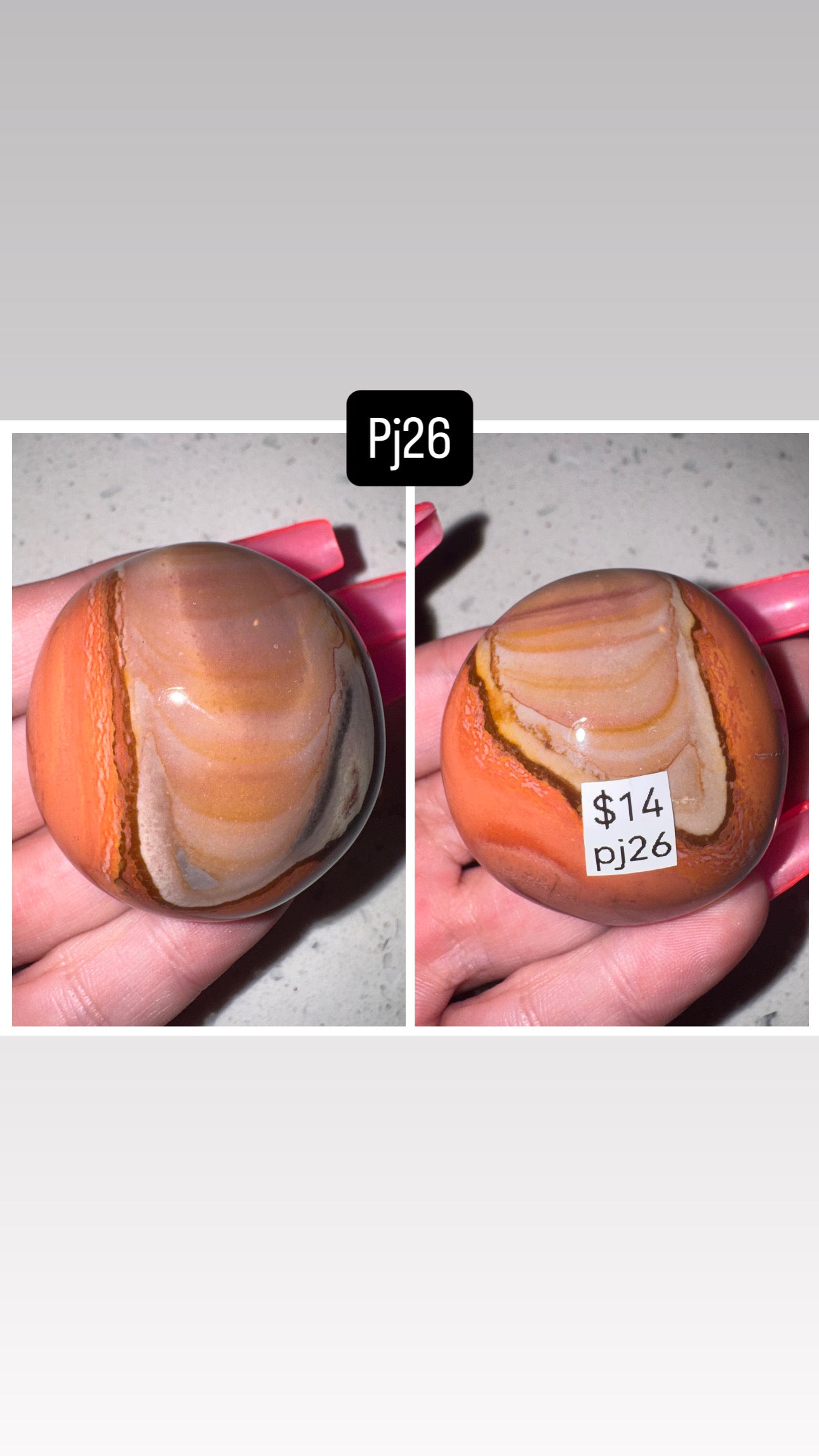 Polychrome Jasper Palmstone