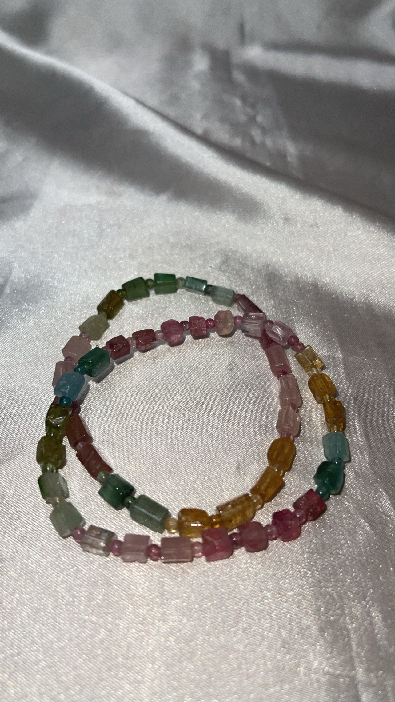 Tourmaline Colored AAA Bracelet (only 1 left!)