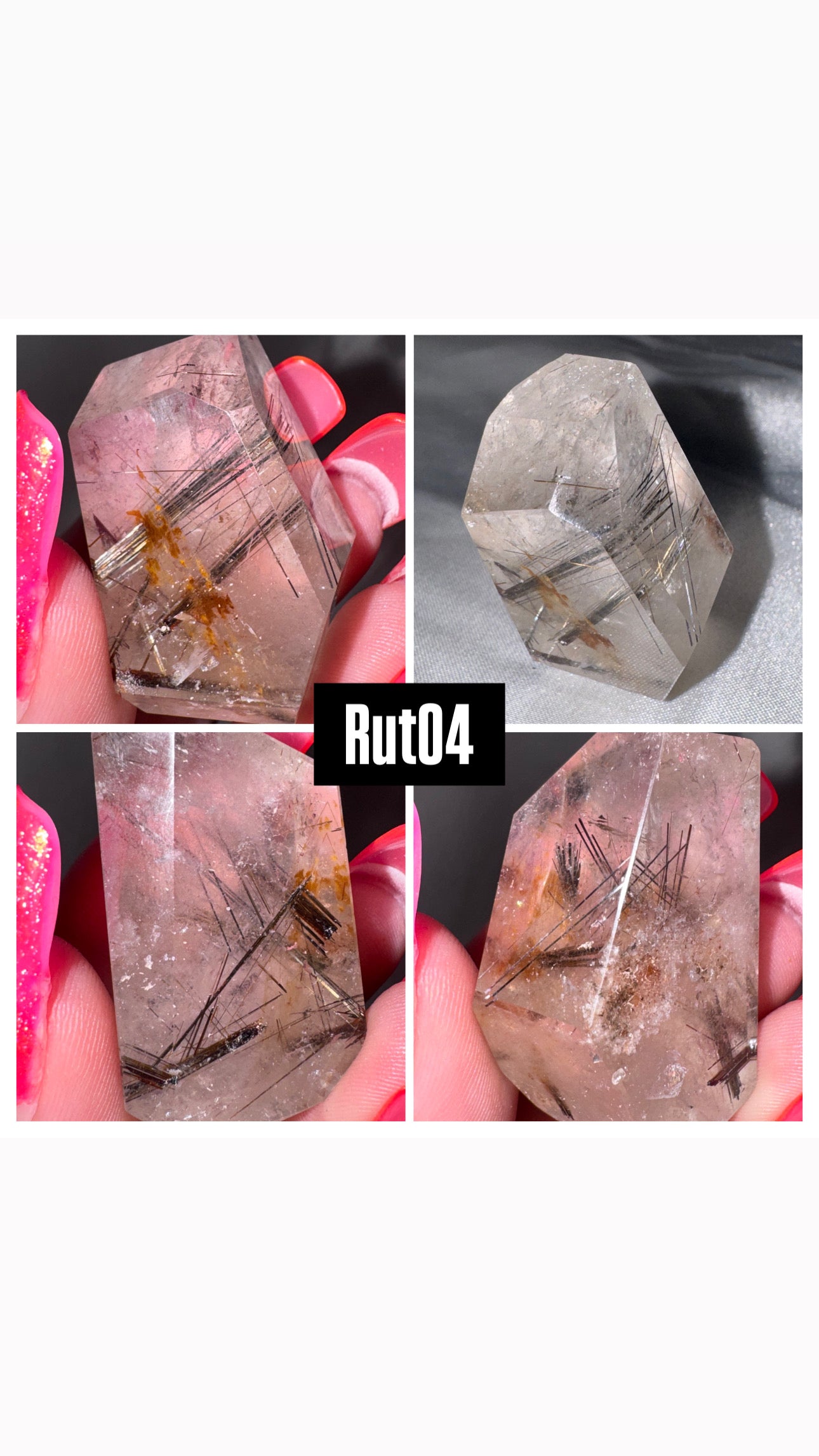 Rutile Quartz Freeform