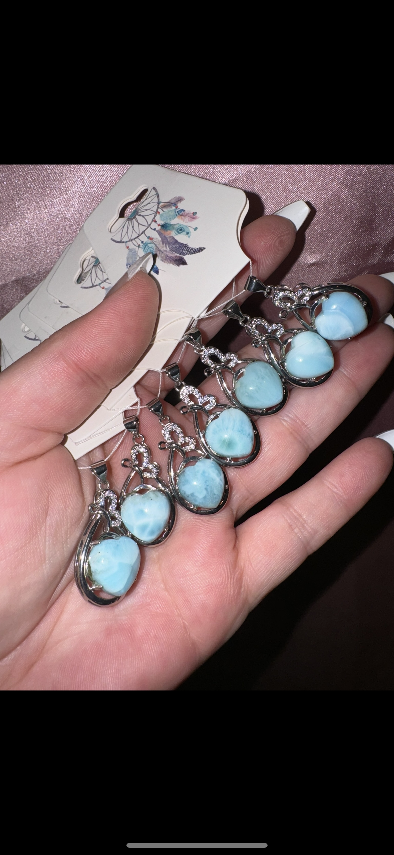 Larimar Pendant