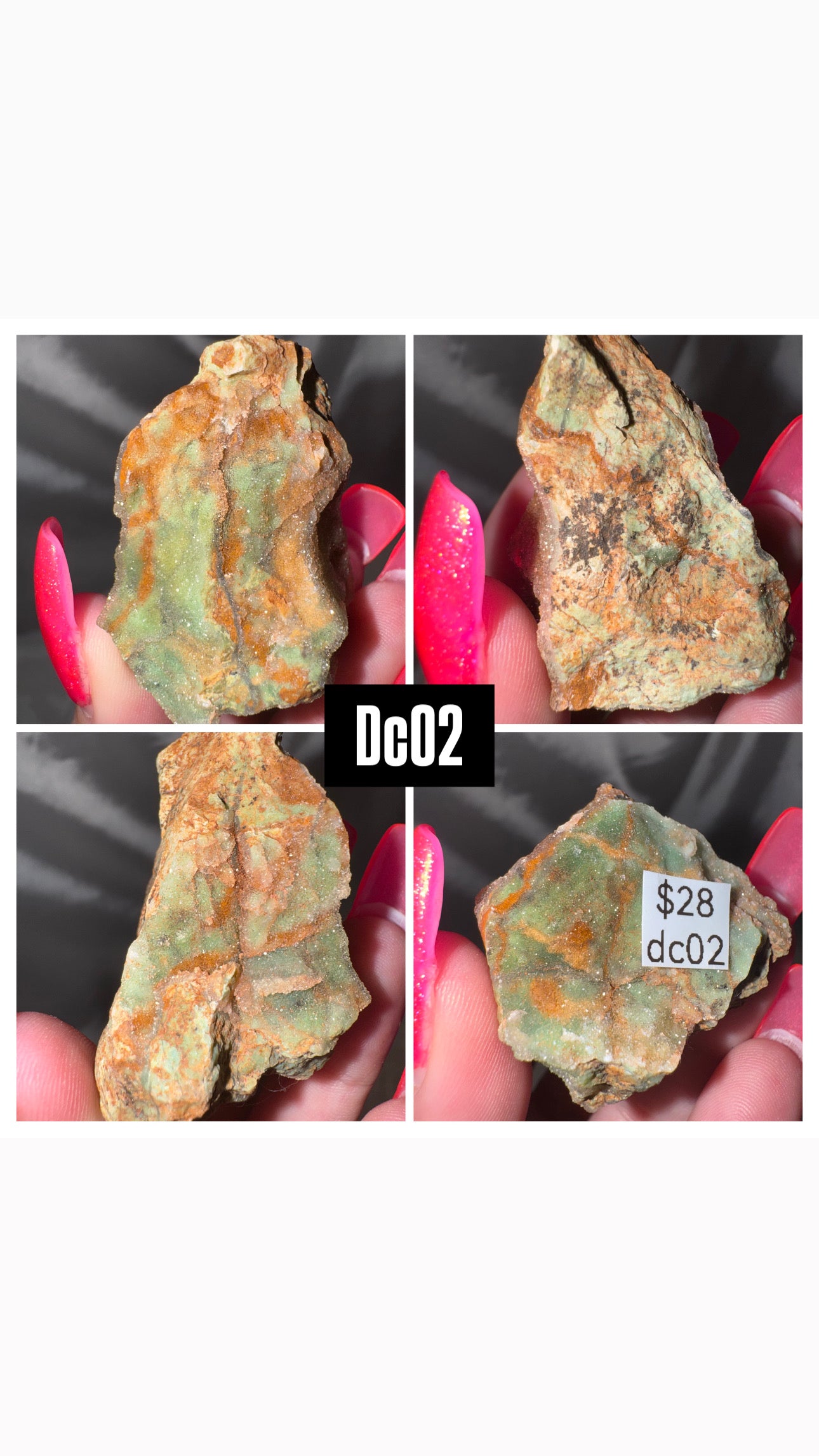 Druzy Chrome Chalcedony Specimen