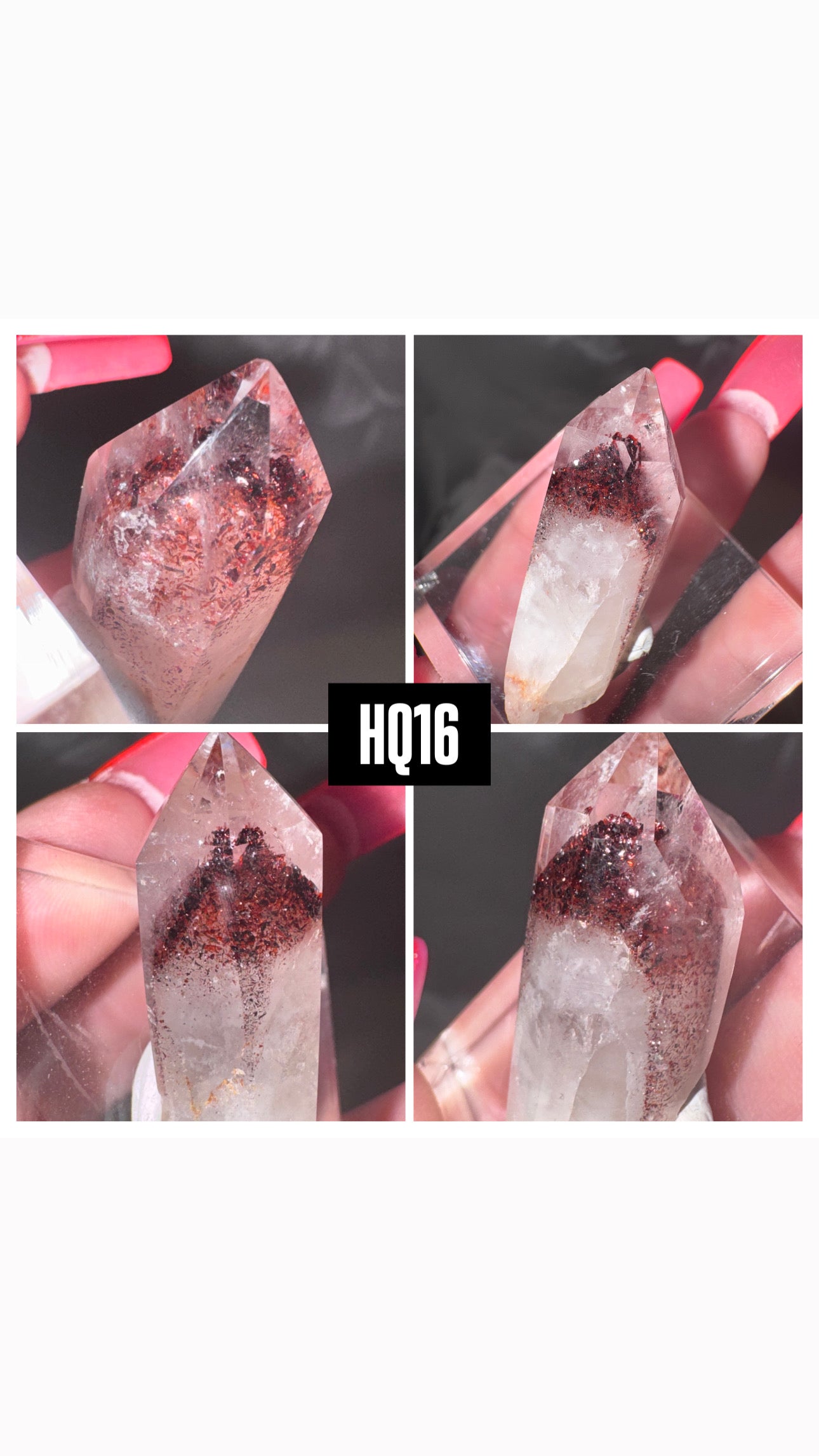 Harlequin Quartz AAA Point