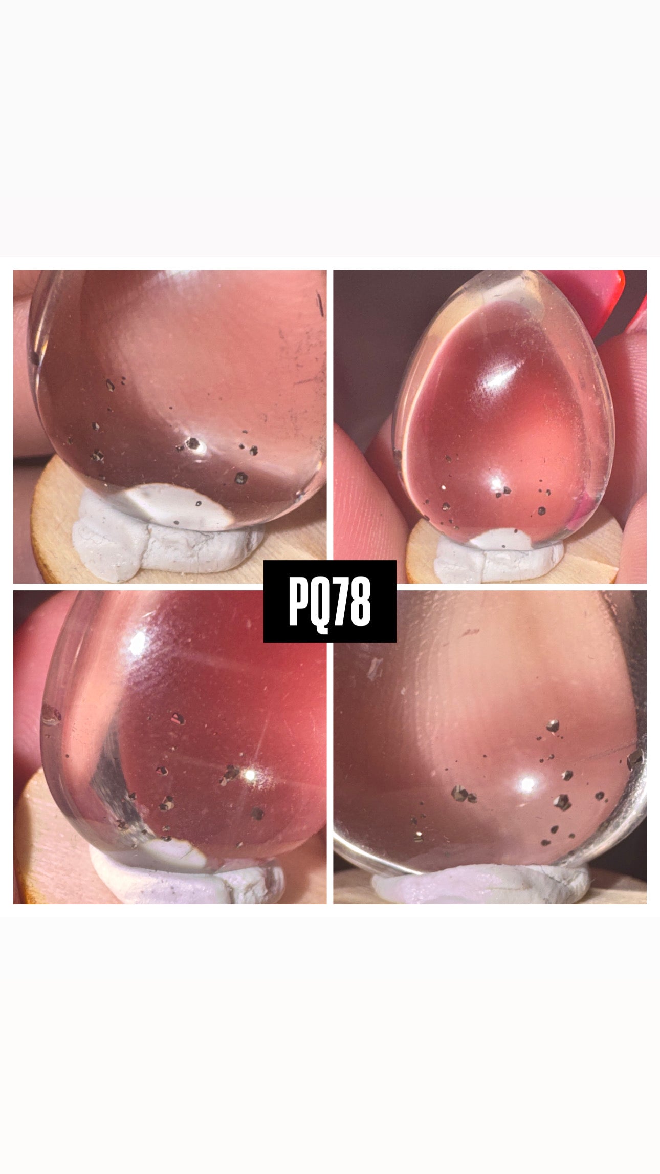 Pyrite include Quartz Rare