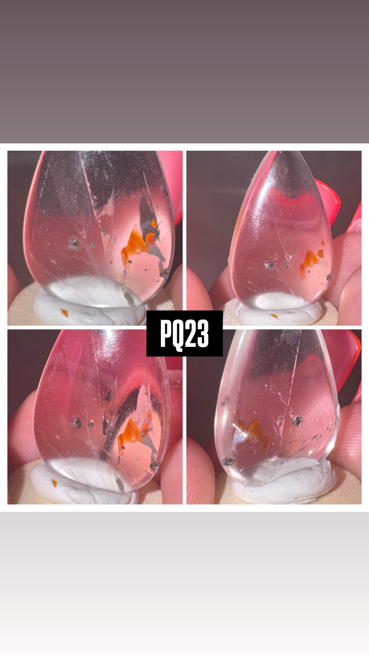 Pyrite include Quartz Rare