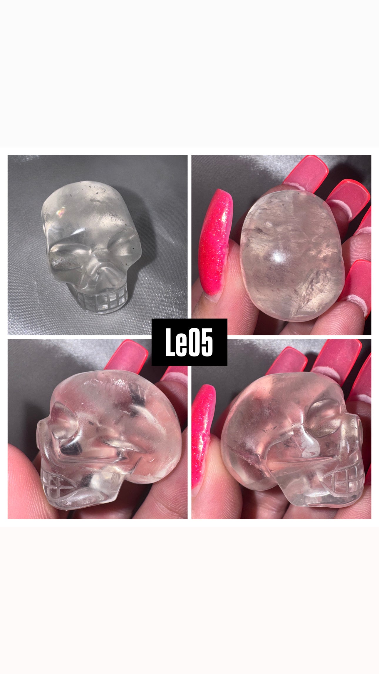 Lemurian Master Carved Skull