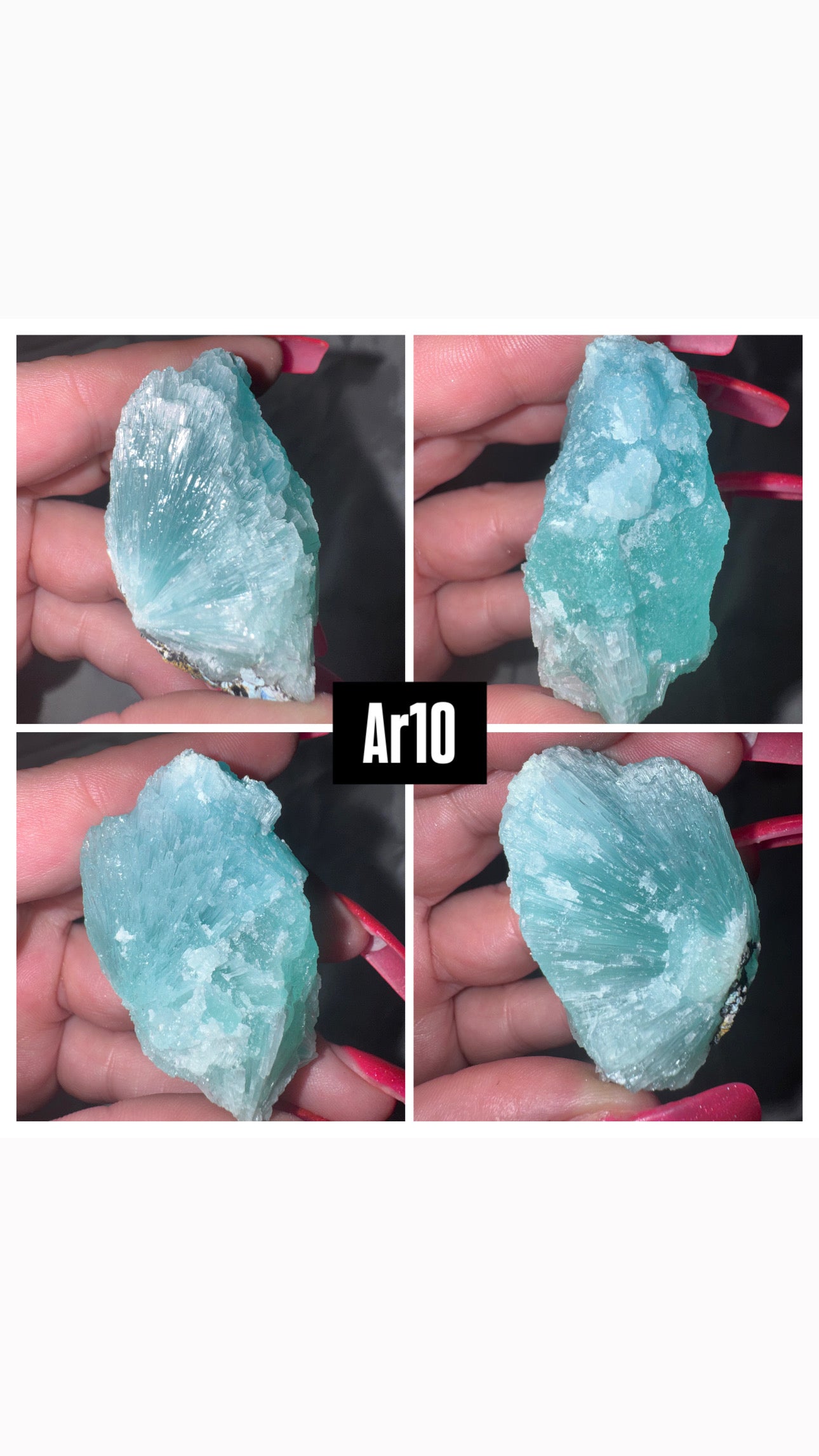 Blue Aragonite AAA Specimen