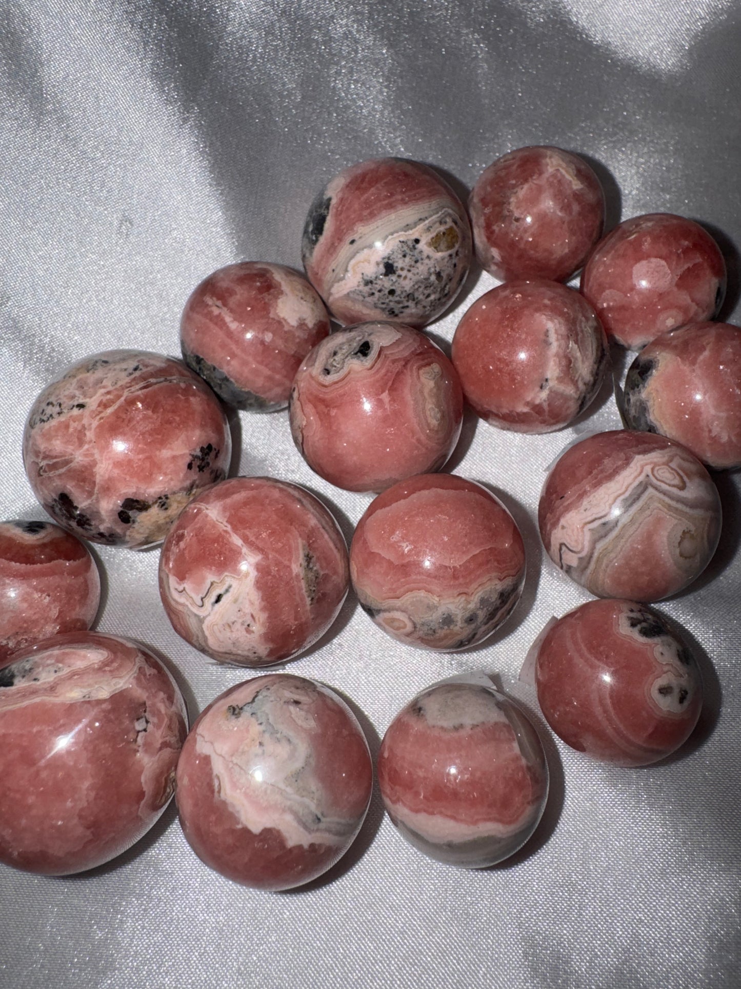 Rhodochrosite Sphere