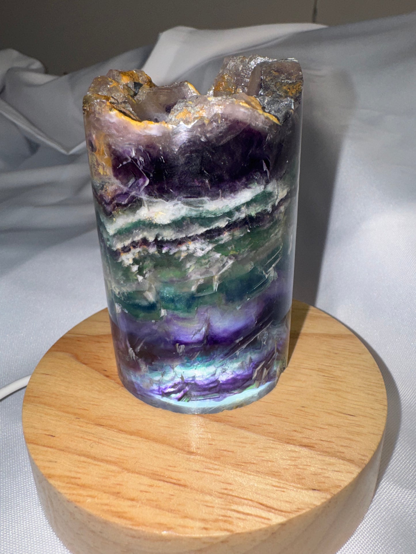 Fluorite Lamp