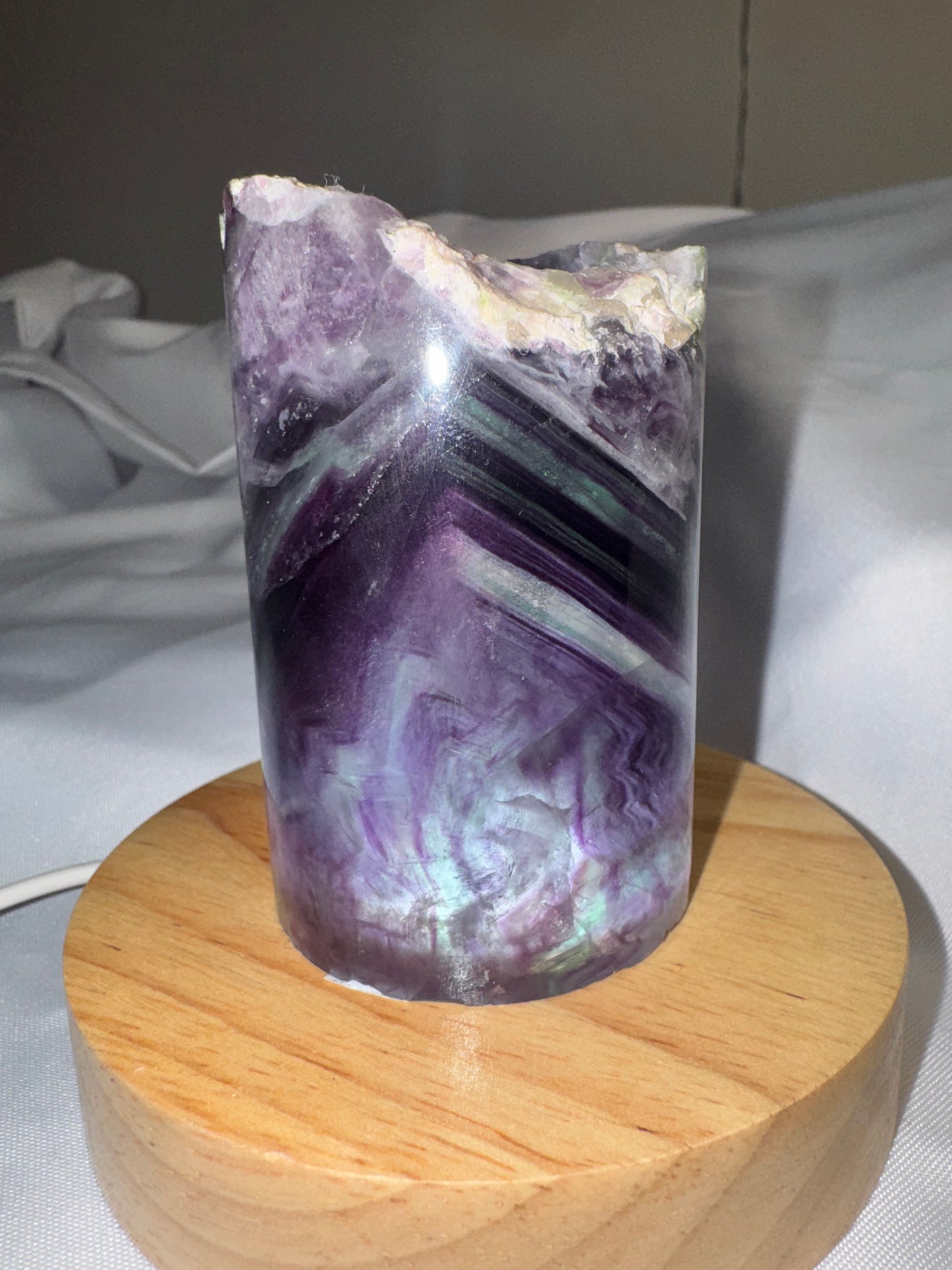 Fluorite Lamp
