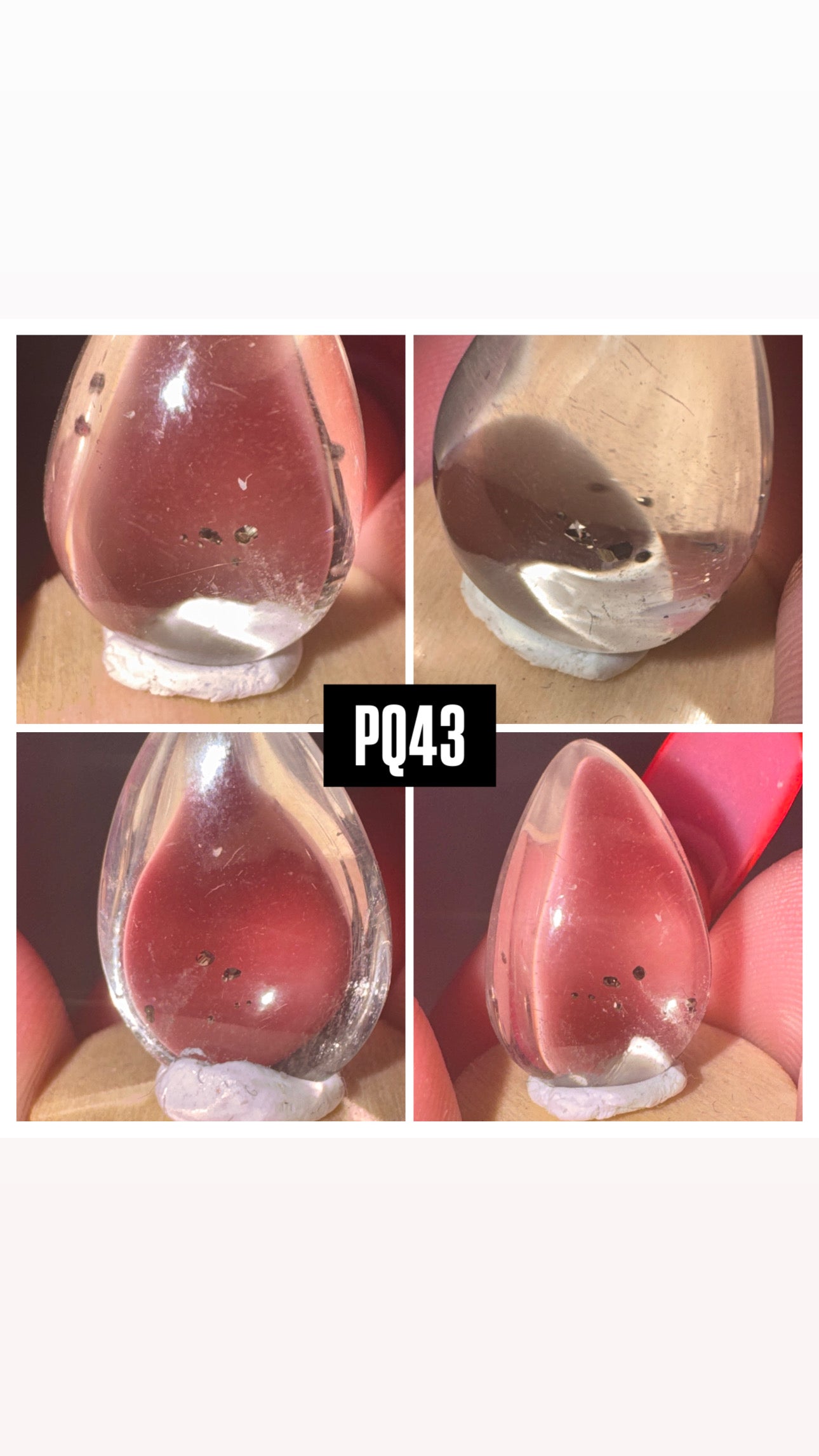 Pyrite include Quartz Rare