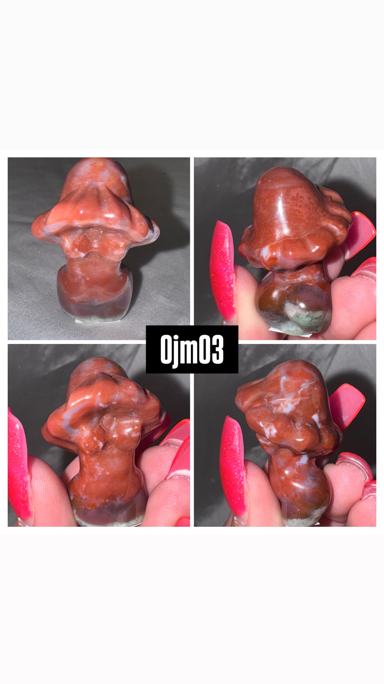 Ocean Jasper Mushroom Goddess